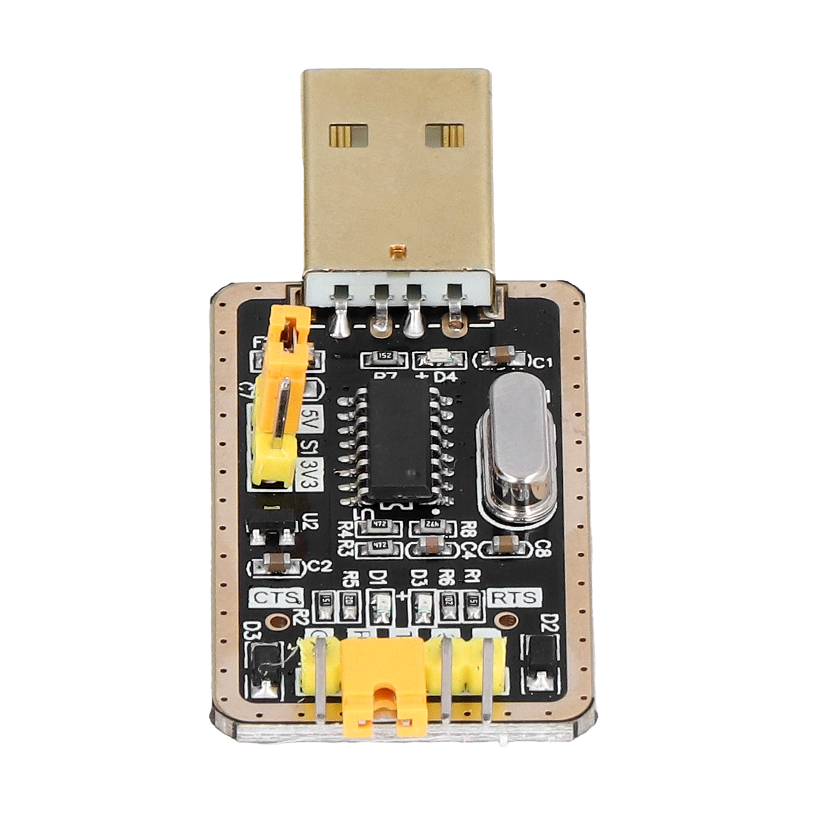 Usb-zu-ttl-seriell-adaptermodul-chip-konverter + Debug-kabelkomponenten 3,3 V 5 V