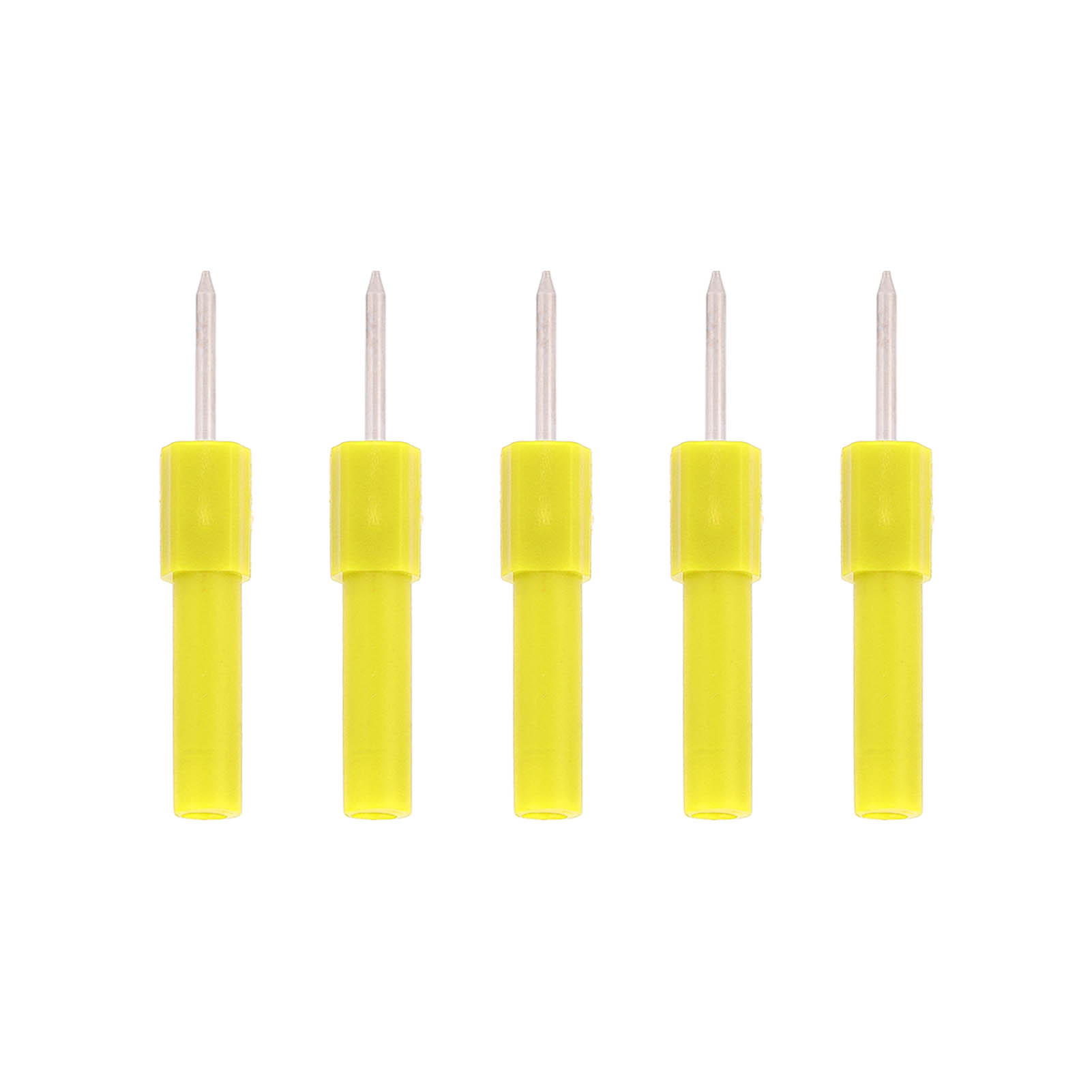 5-teiliges Set Isolationsprüfspitzen Mit 4-mm-bananenstecker Für Multimeter, Gelb
