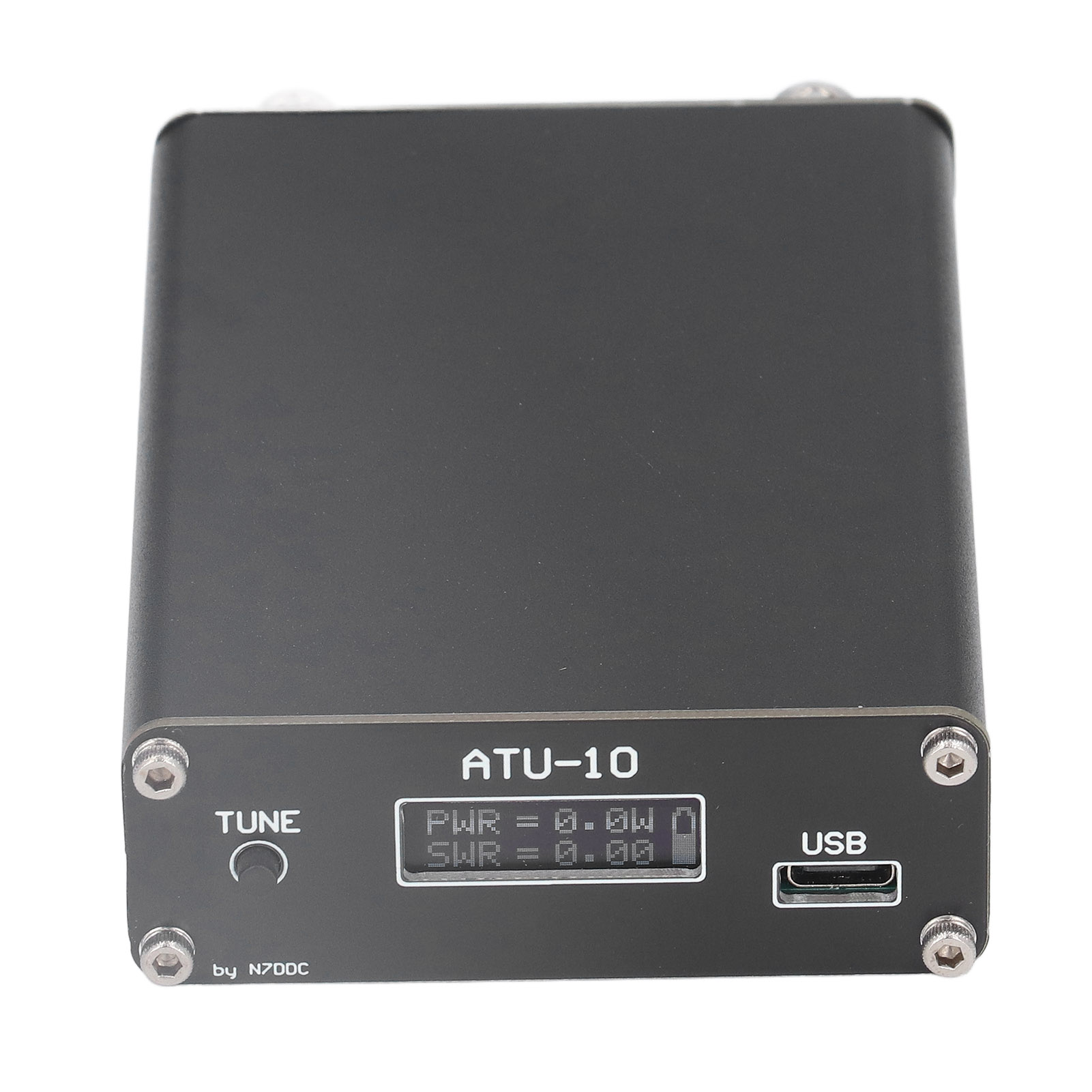 Atu-10 Qrp Automatischer Antennentuner Mit 0,91-zoll-display Und Bnc-anschluss, Version 1.4