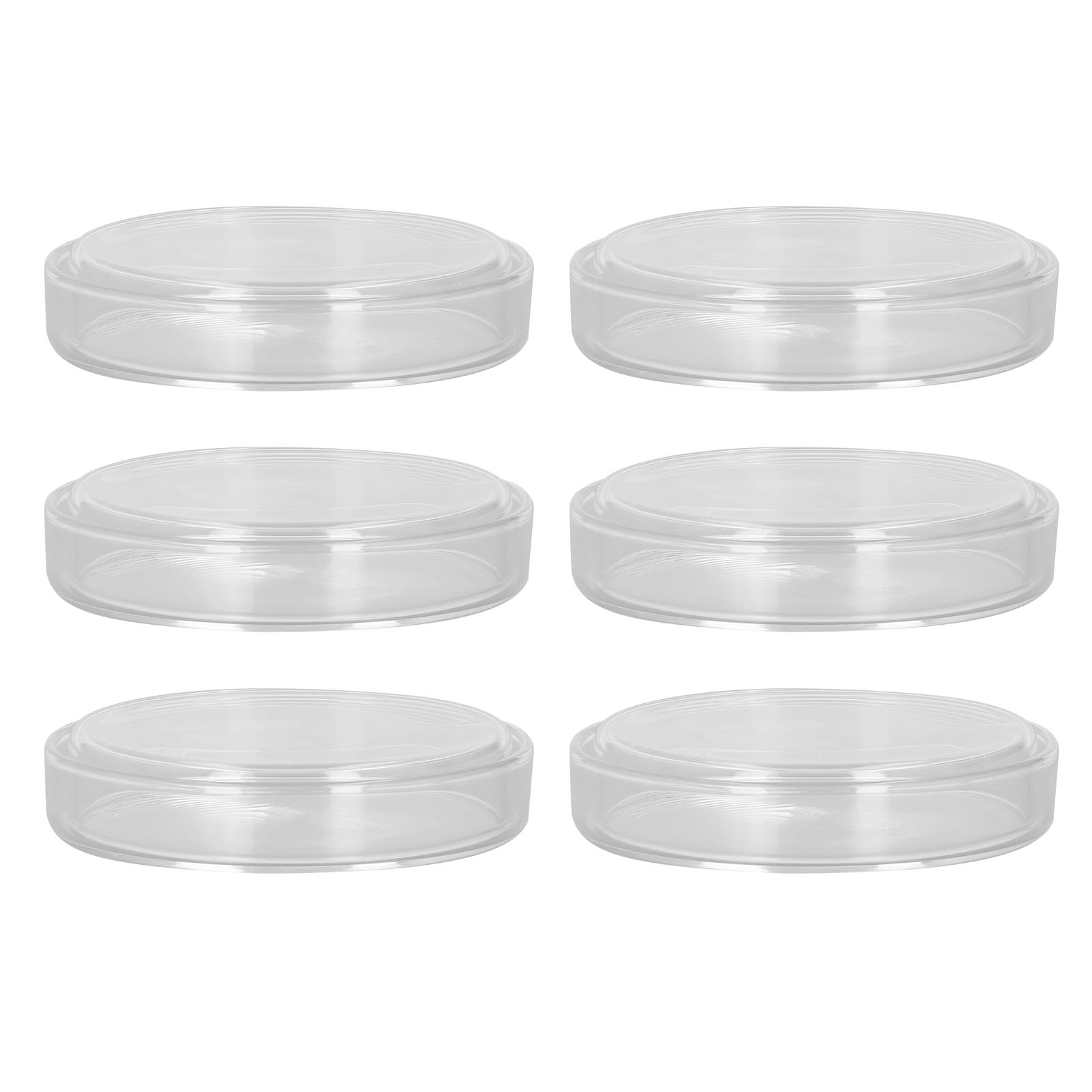 10 Stück Labor-petrischalen Aus Glas Mit Deckel Für Biologische Forschungsexperimente