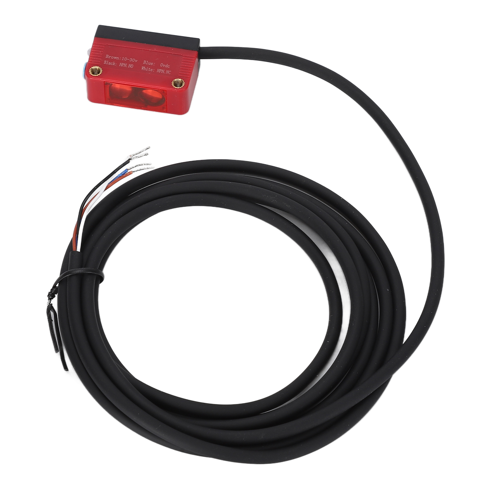 10 Sets Fotoelektrischer Sensor Hintergrundunterdrückungsschalter Npn No Nc 10–30 V Dc Bem-30nkb
