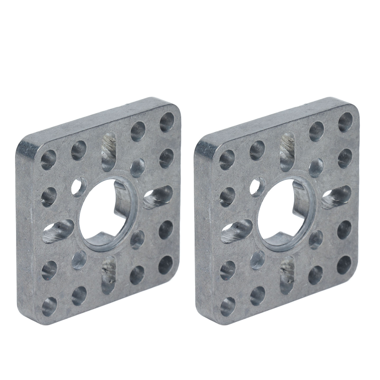 2 Stück Servohalterungen 40x40mm Premium Aluminium Eloxiert Hochharte Robotermodellhalterung