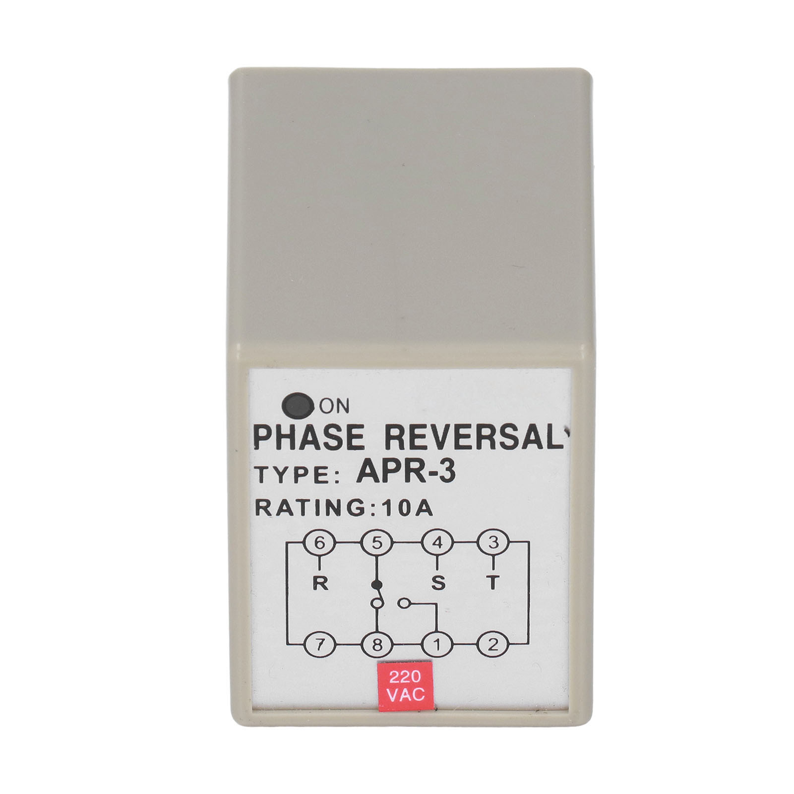 Ckctelay Phasenfolge-relais-verpolungsschutzsteuerung Für Motor 10a Apr‑3ac220v