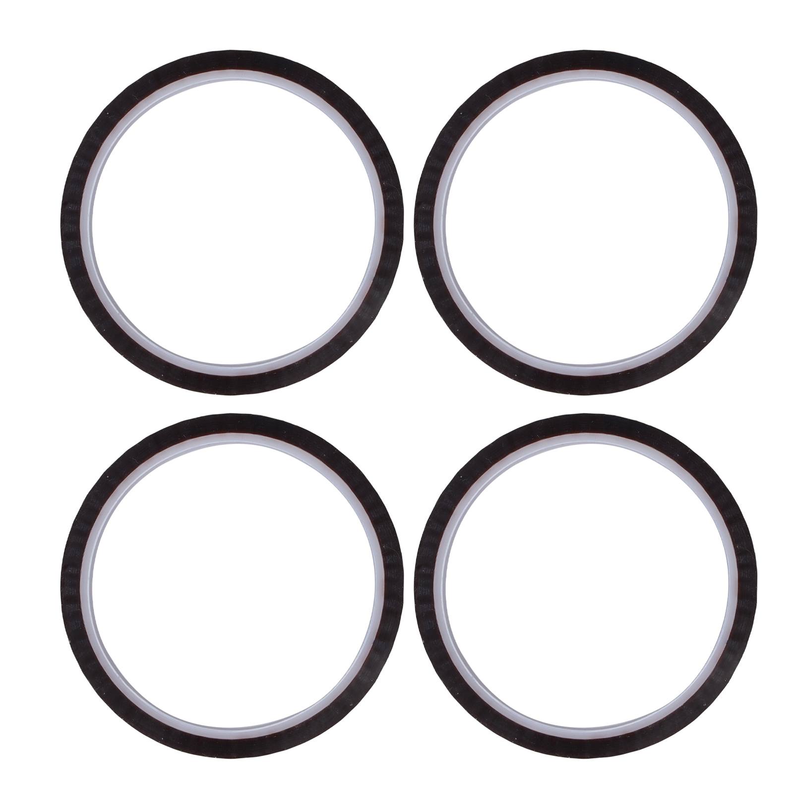 4 Stück Antistatisches Pi-klebeband, Hochtemperaturbeständiges Polyimid-isolierband, Breite 15 Mm / 0,6 Zoll