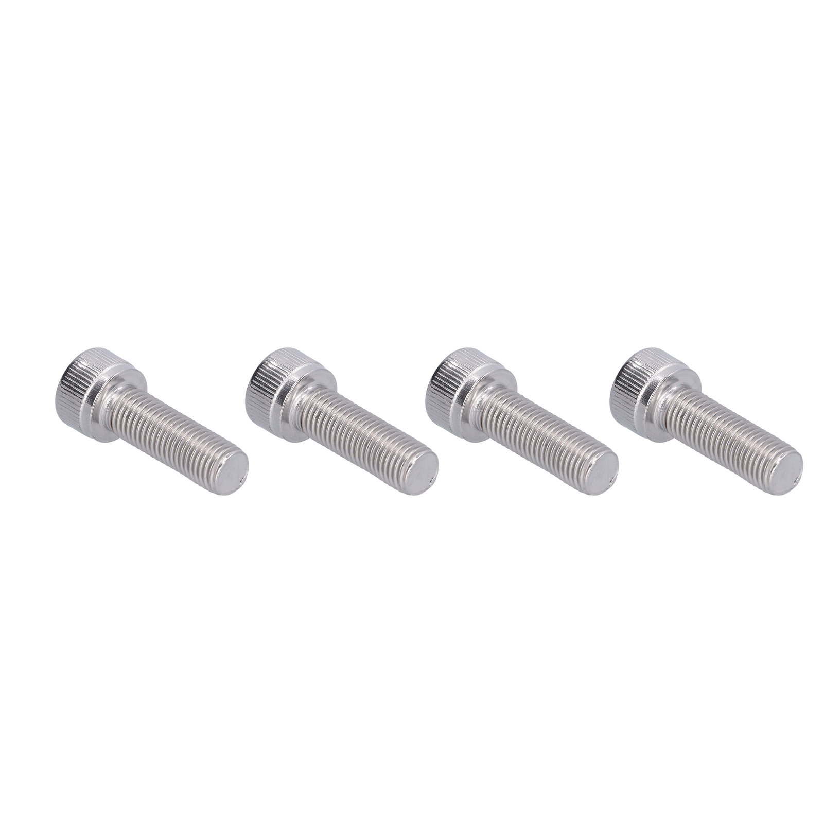 4 Stück Innensechskantschrauben, A2 Edelstahl, 1,25 Mm Feingewinde, Befestigungselemente M10x30