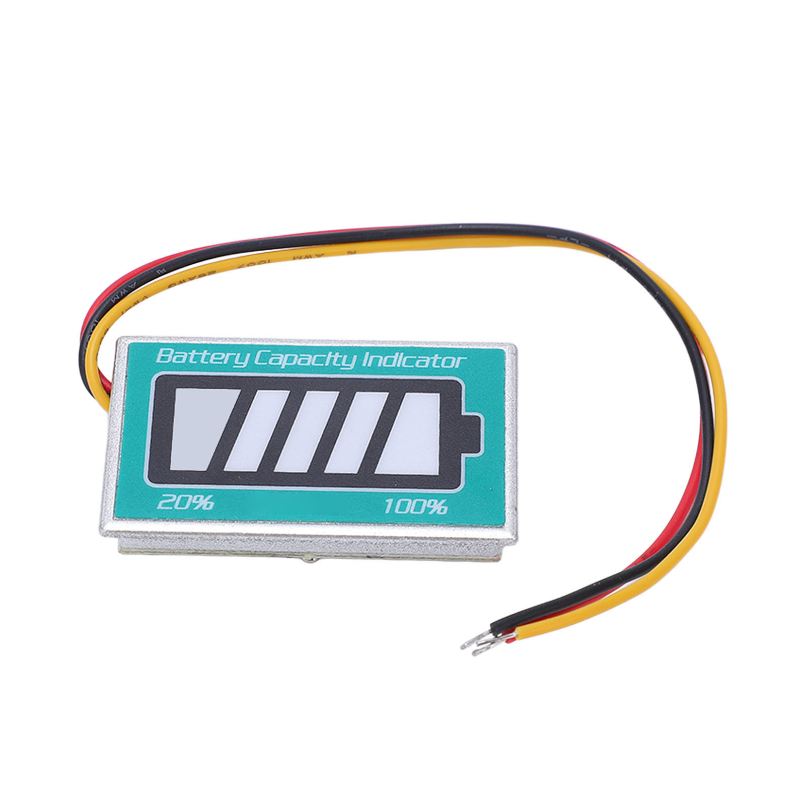 Batteriemessgerät, Spannungsprüfer, Kapazitätsüberwachungsanzeige 8-63v Für Auto, Fahrzeug, Boot, 36v