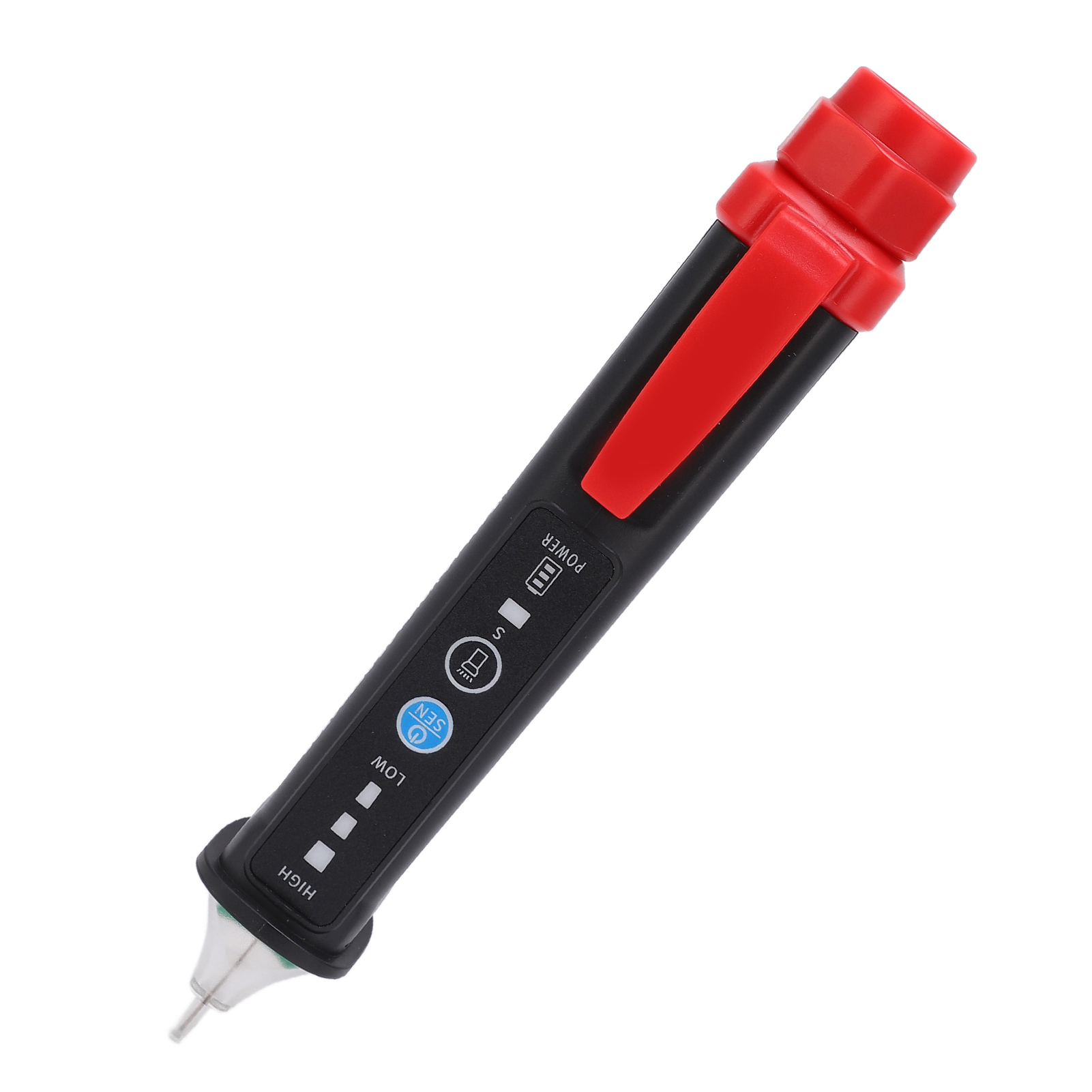 Ht101 Spannungsprüfer – Intelligenter, Berührungsloser Spannungsdetektor Mit Led-taschenlampe, Akustischem Signal Und Wechselstromanschluss (12–1000 V) Für Elektrische Prüfungen