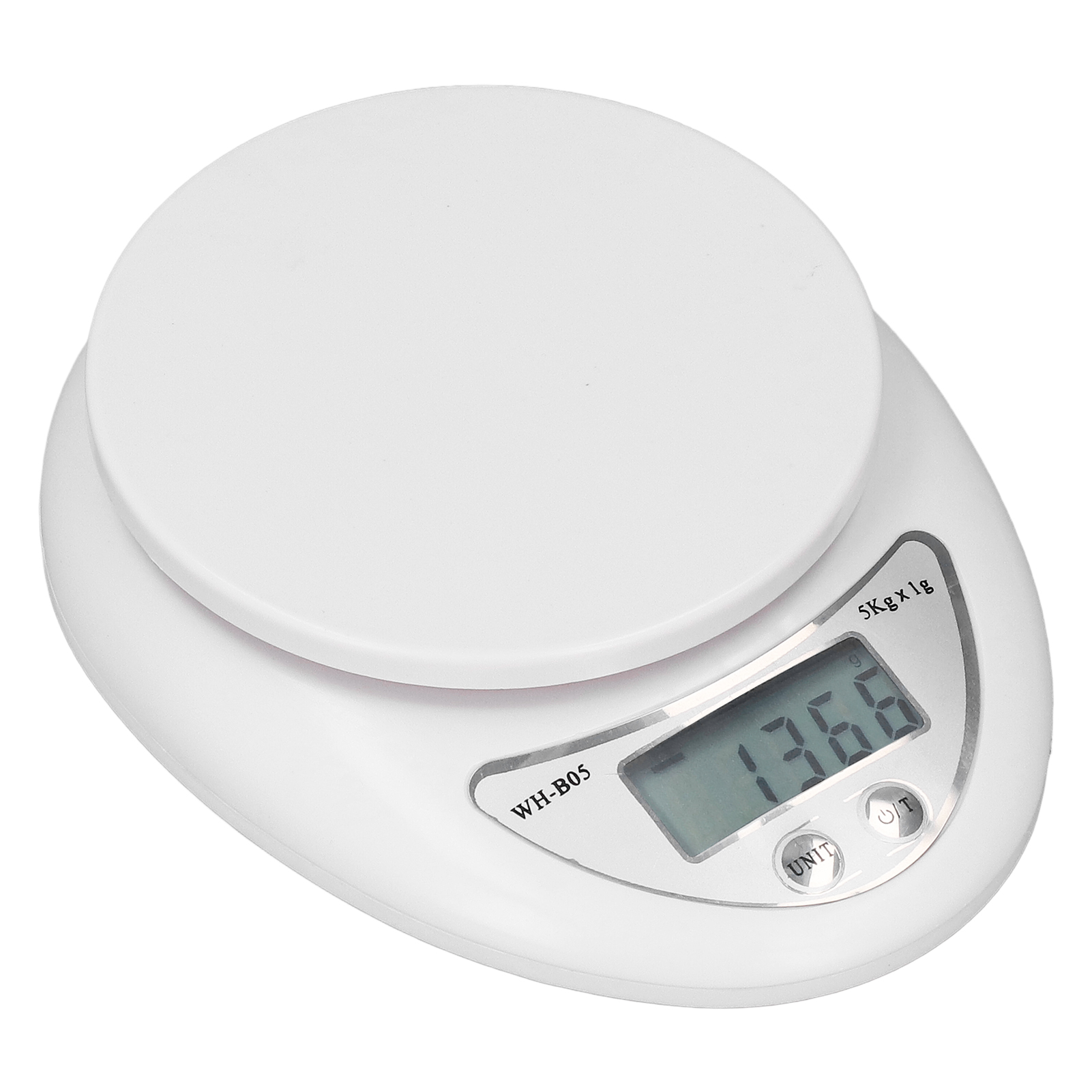Digitale Küchenwaage 5 Kg, Hohe Genauigkeit, Digitales Lcd-display, Kleine Lebensmittelwaage Zum Abnehmen, Backen Und Kochen