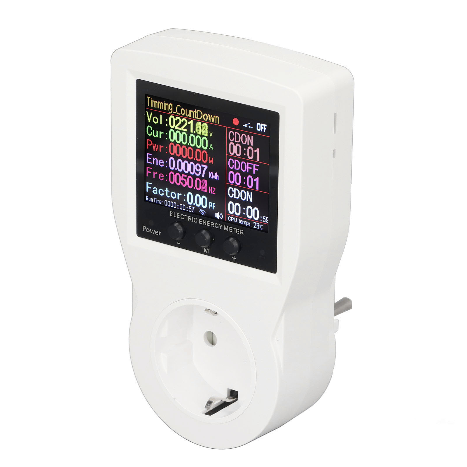 Intelligente Steckdose Mit Echtzeitüberwachung, Maximaler Stromstärke 16 A, 3680 W, Wlan-fähig, Ac 85–265 V, Eu-stecker