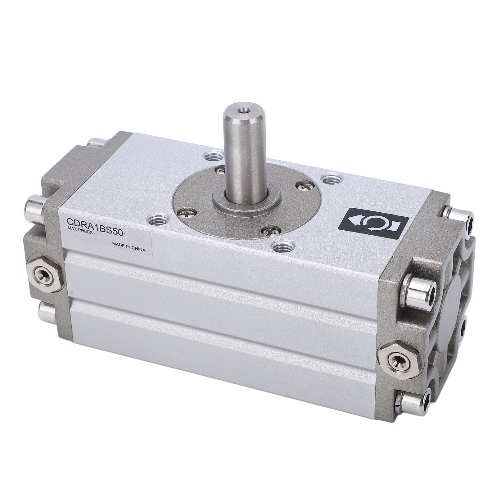 Pneumatikzylinder Mit Doppelter Dichtung, Aluminiumlegierung, 0,7 Mpa, Pneumatikgerät Cdra1bs50-180c