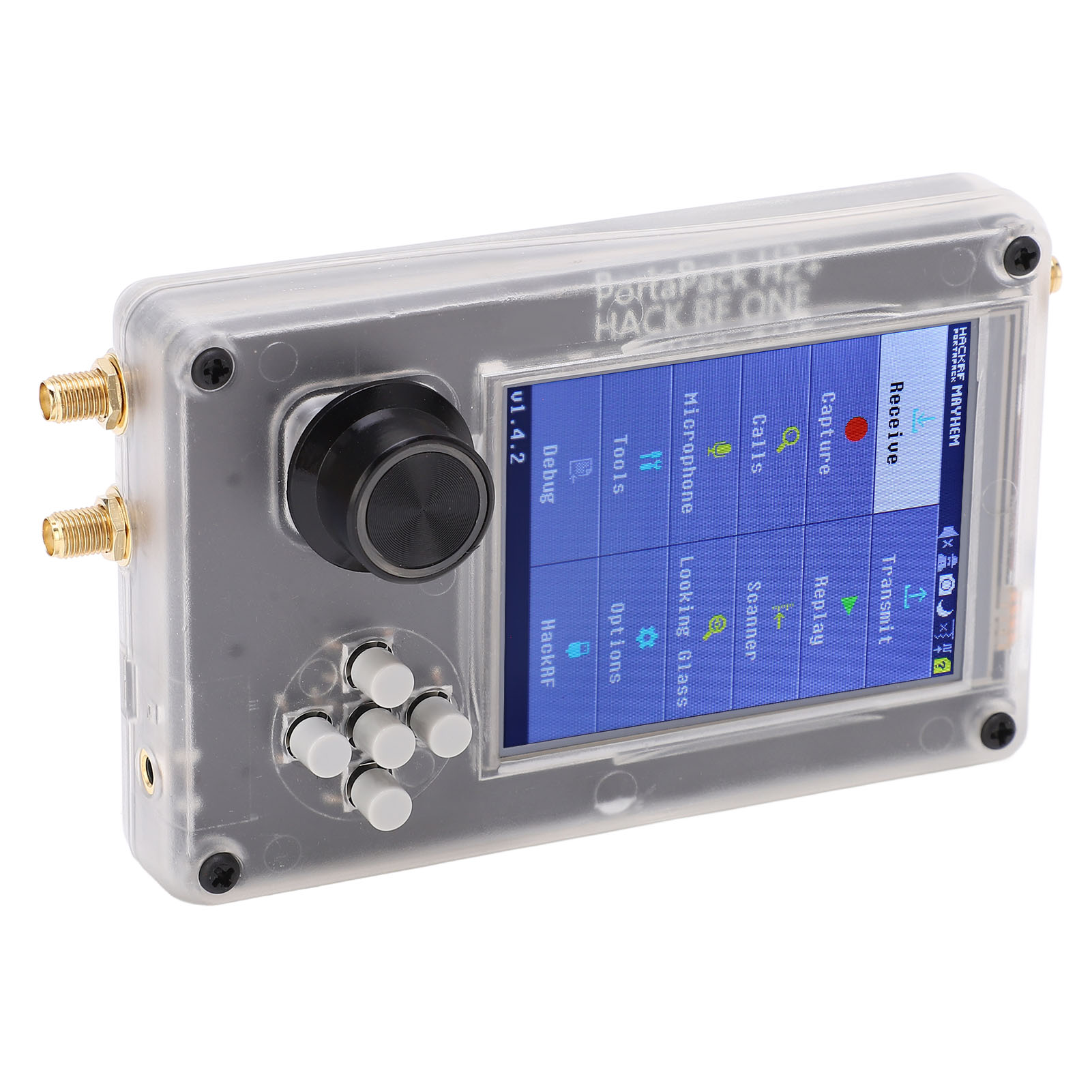 3,2-zoll-lcd-display, Vollfunktionsfähiger Sdr-funkempfänger Und -sender Mit Antenne