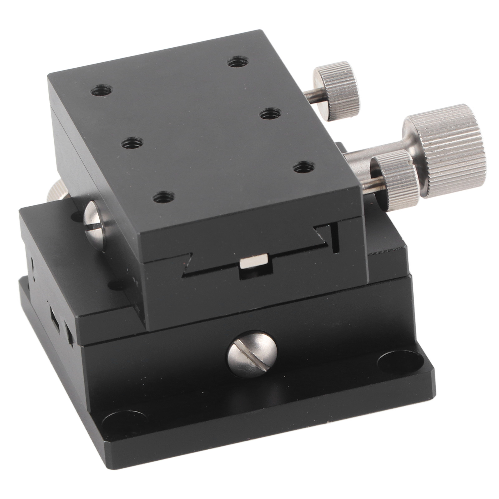 Xy-lineartisch, Manuell, Präzisionsplattform, Schiebetisch, Lineartisch Aus Aluminiumlegierung, Trimmplattform Mit Skala, 60 X 40 Mm / 2,4 X 1,6 Zoll (24,5 N)