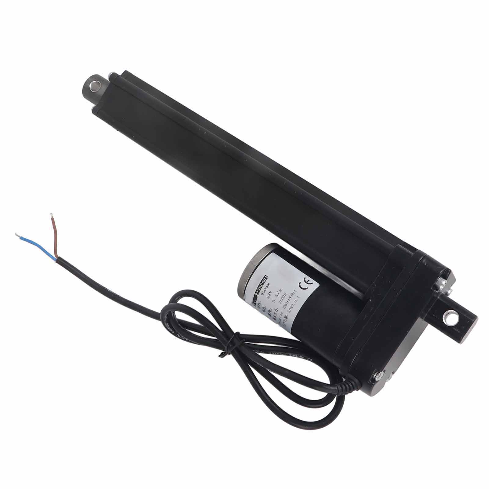 Elektrischer Linearantrieb 3500 N, Hohe Drehzahl, Geräuscharm, Schutzart Ip54, Elektrischer Zylinder, Linearschubstange Für Industrieanlagen, 200 Mm / 7,9 Zoll