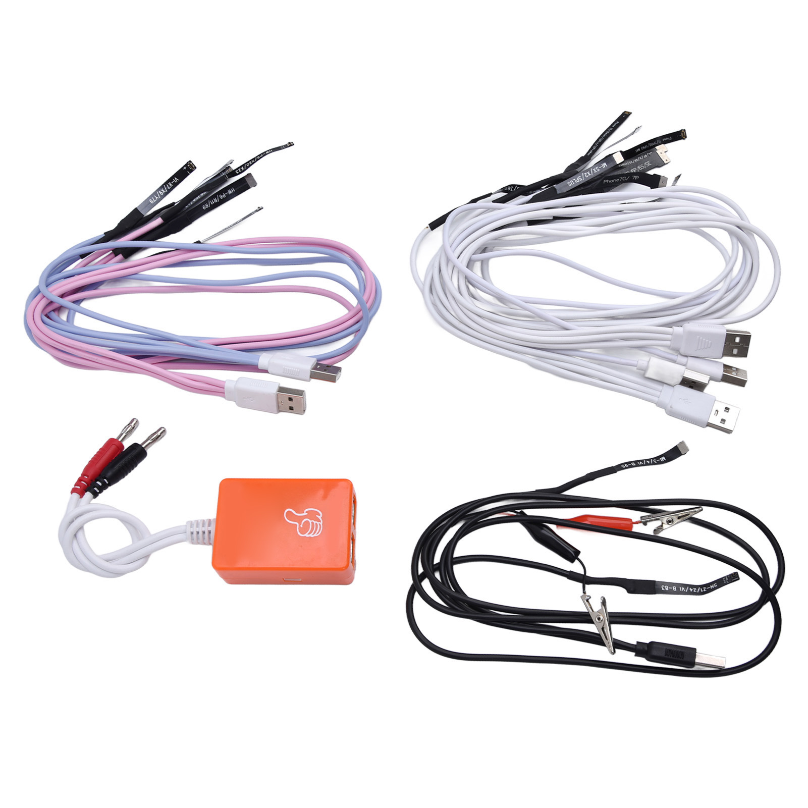 Usb-stromversorgungskabel Für Mobiltelefonreparatur Und -prüfung, Pvc-kabel Mit Erweiterungsschnittstelle