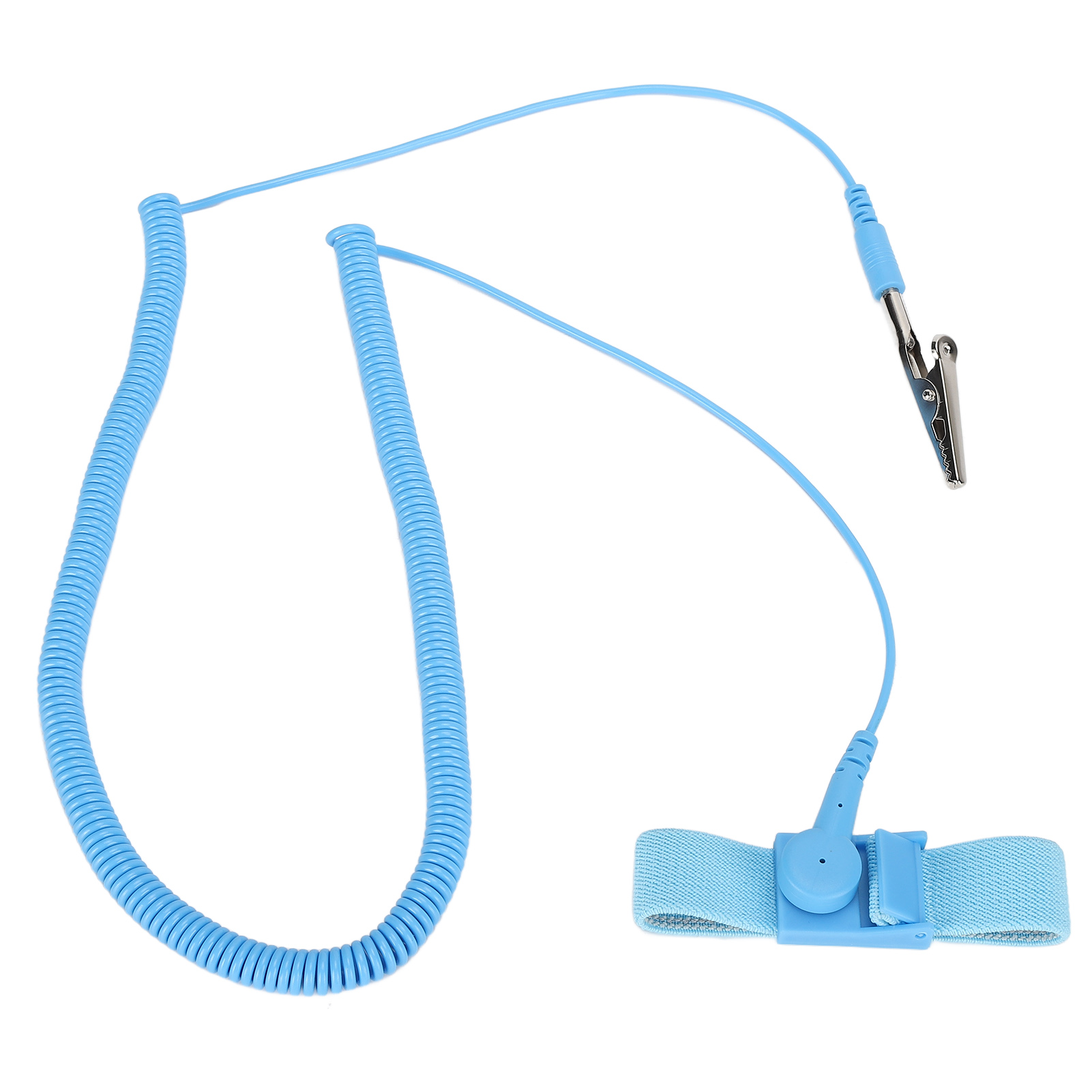 Antistatisches Armband, Verstellbares Pu-armband Mit Clip Für Elektronikreparaturen