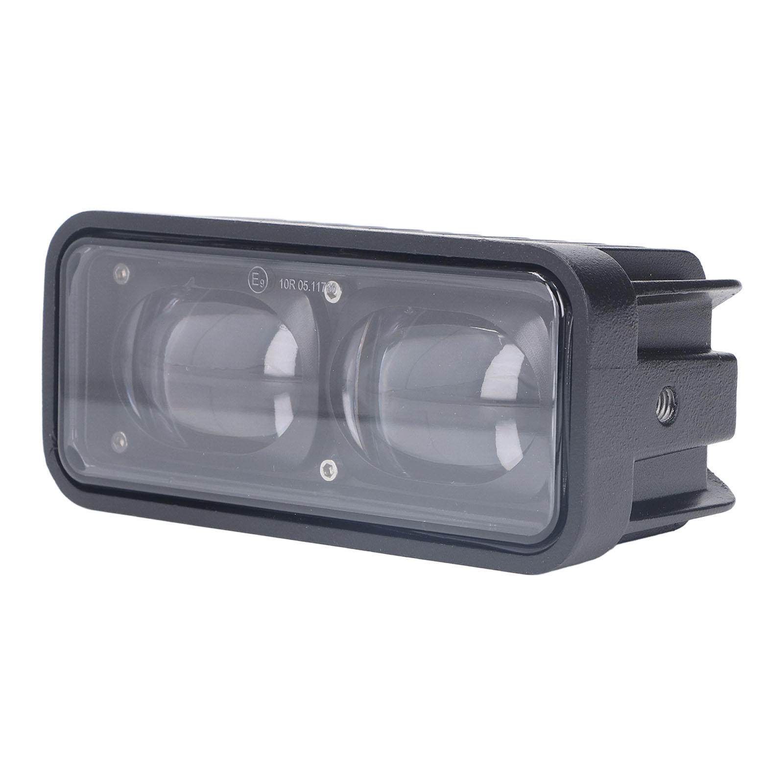 Doppellinsen-led-sicherheitsleuchte Für Gabelstapler, Robust, Hohe Helligkeit, Gerade Warnleuchte, Dc12v, Blau