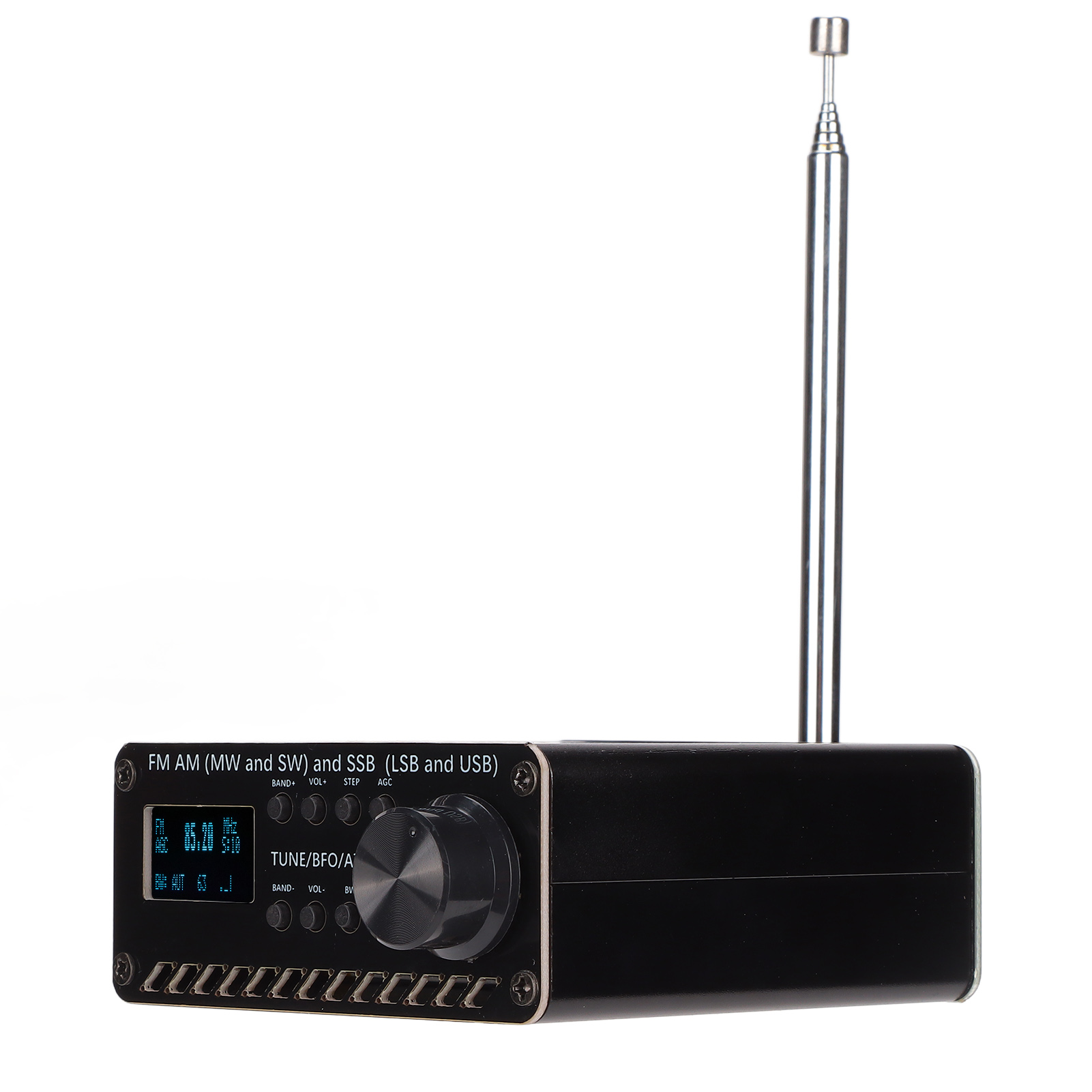 Tragbarer Radioempfänger Vollbandscanner Fm Am (mw Sw) Ssb (lsb) Usb Handrekorder Si4732