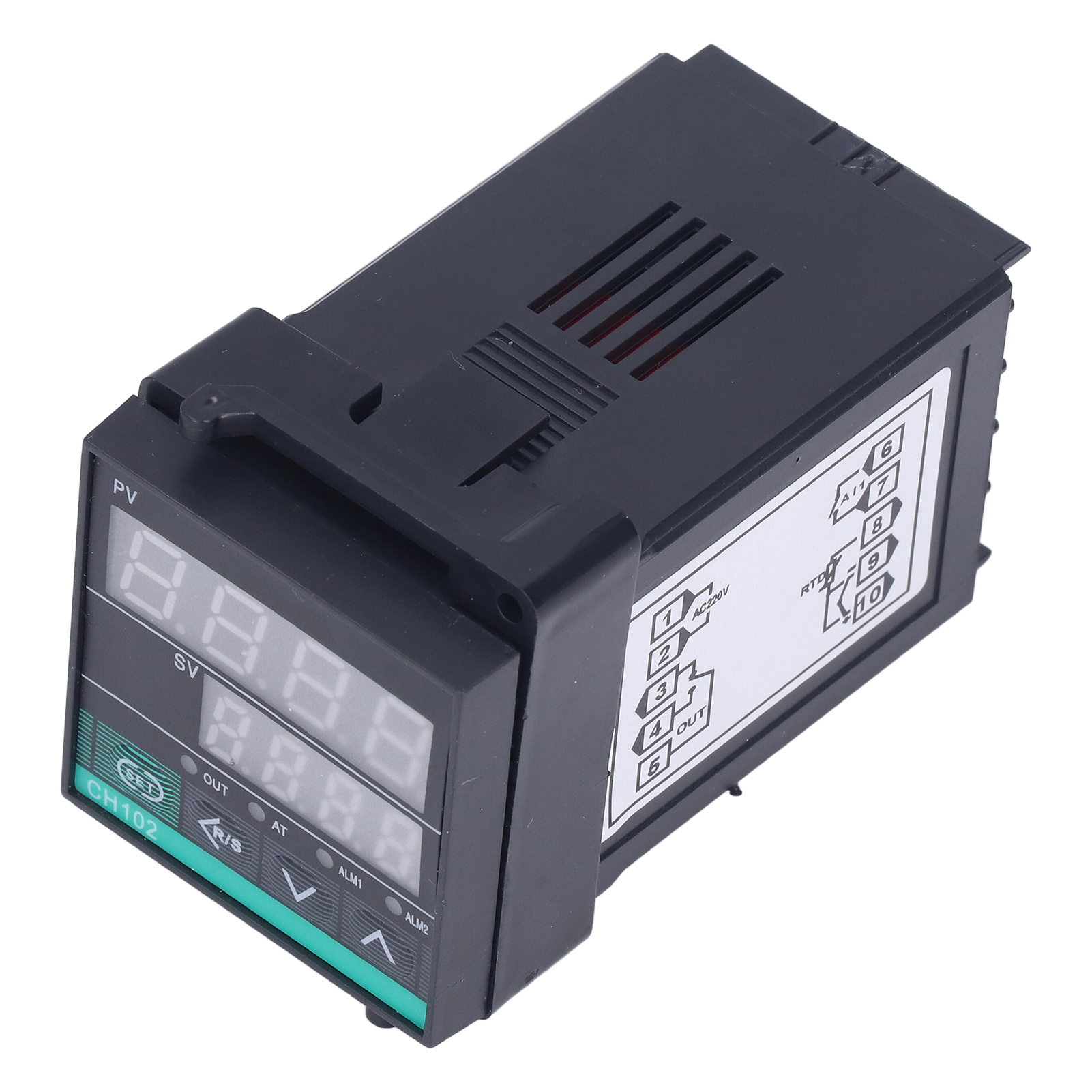 Intelligenter Digitaler Pid-temperaturregler, Thermostat Typ K, Ch102fk02-mxan, Ac220v