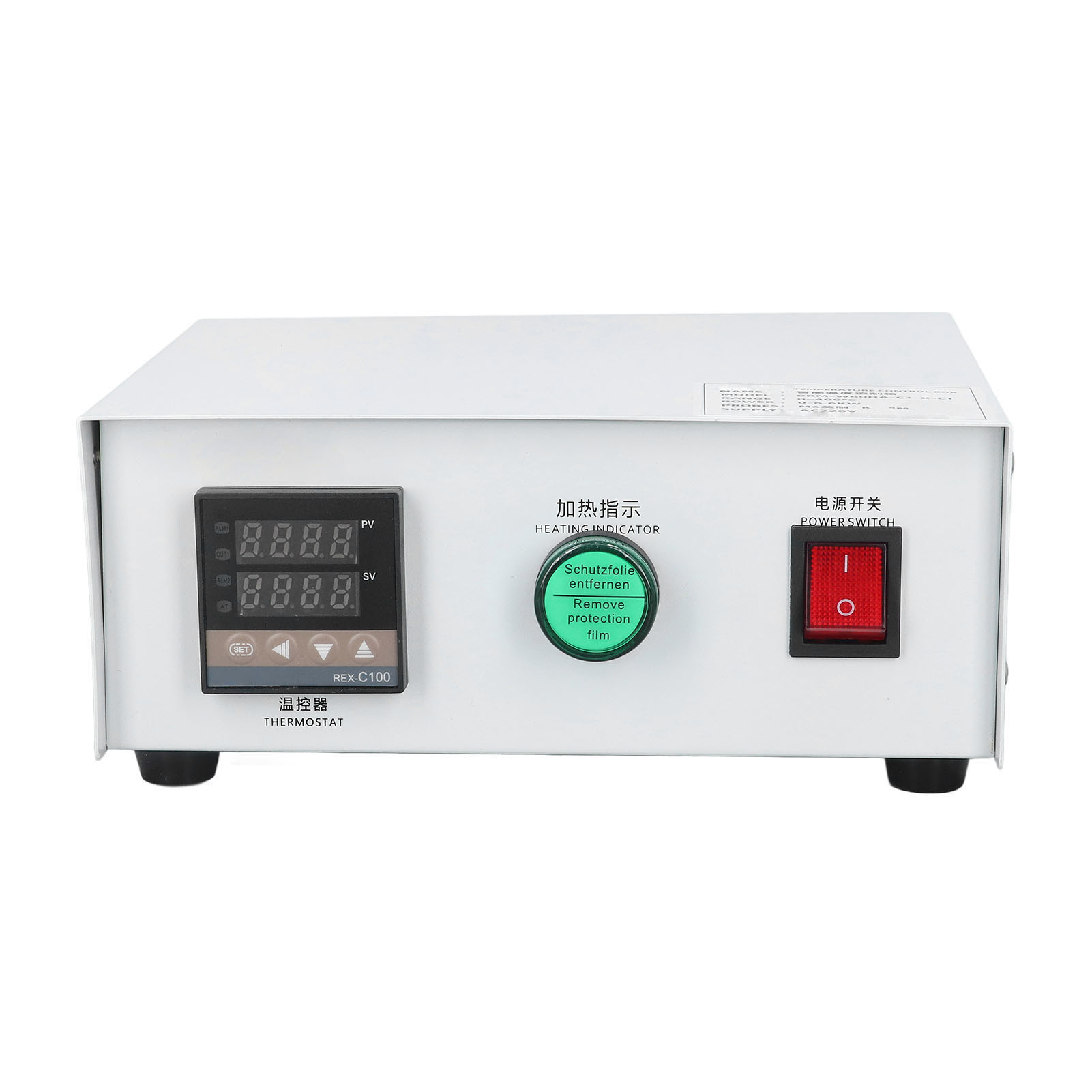 Pid-temperaturregler-set, Thermoelement-heizung, Digitale Temperaturregelungsbox, 220 V Wechselstrom, 3 Meter / 9,8 Fuß