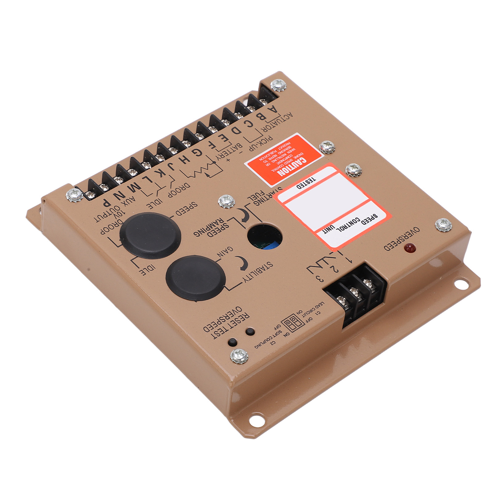 Elektronischer Motordrehzahlregler Aus Aluminiumlegierung, Generator-drehzahlreglerplatine Esd5570e 12v 24v