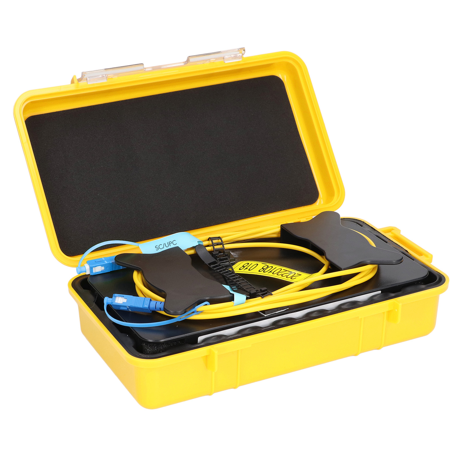 Otdr-startkabelbox, Glasfaserringe, Totzoneneliminator, Sm Scupc Zu Scupc, 1000 Meter