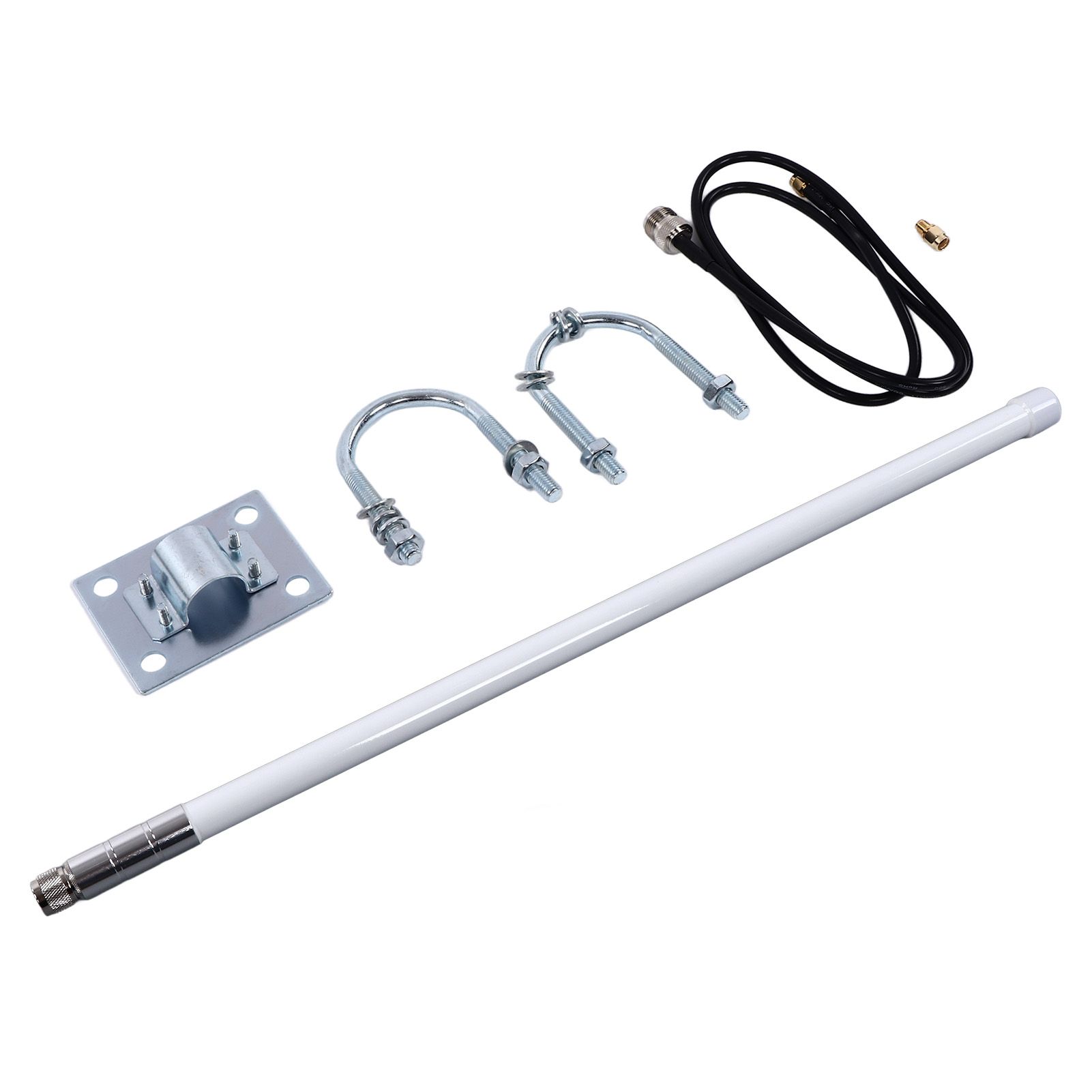 Wasserdichte Glasfaserantenne Für Den Innen- Und Außenbereich Mit Ableiter, 898/915 Mhz, 911 Dbi, 60 Cm, Starflq5m