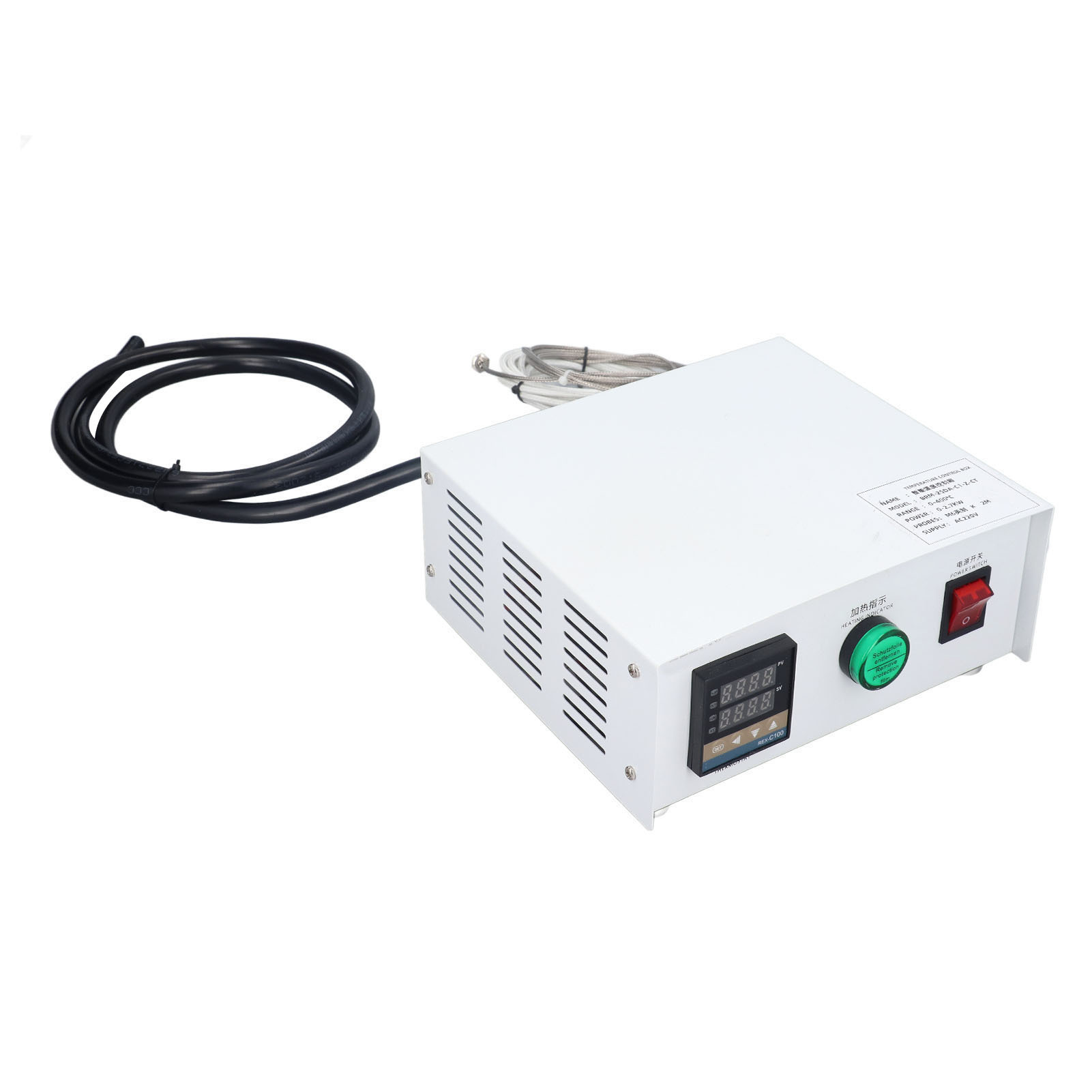 Temperaturregler Pid-temperaturregelungsbox Mit Digitalanzeige, Thermostat M6 Ac220v, 3 Meter / 9,84 Fuß