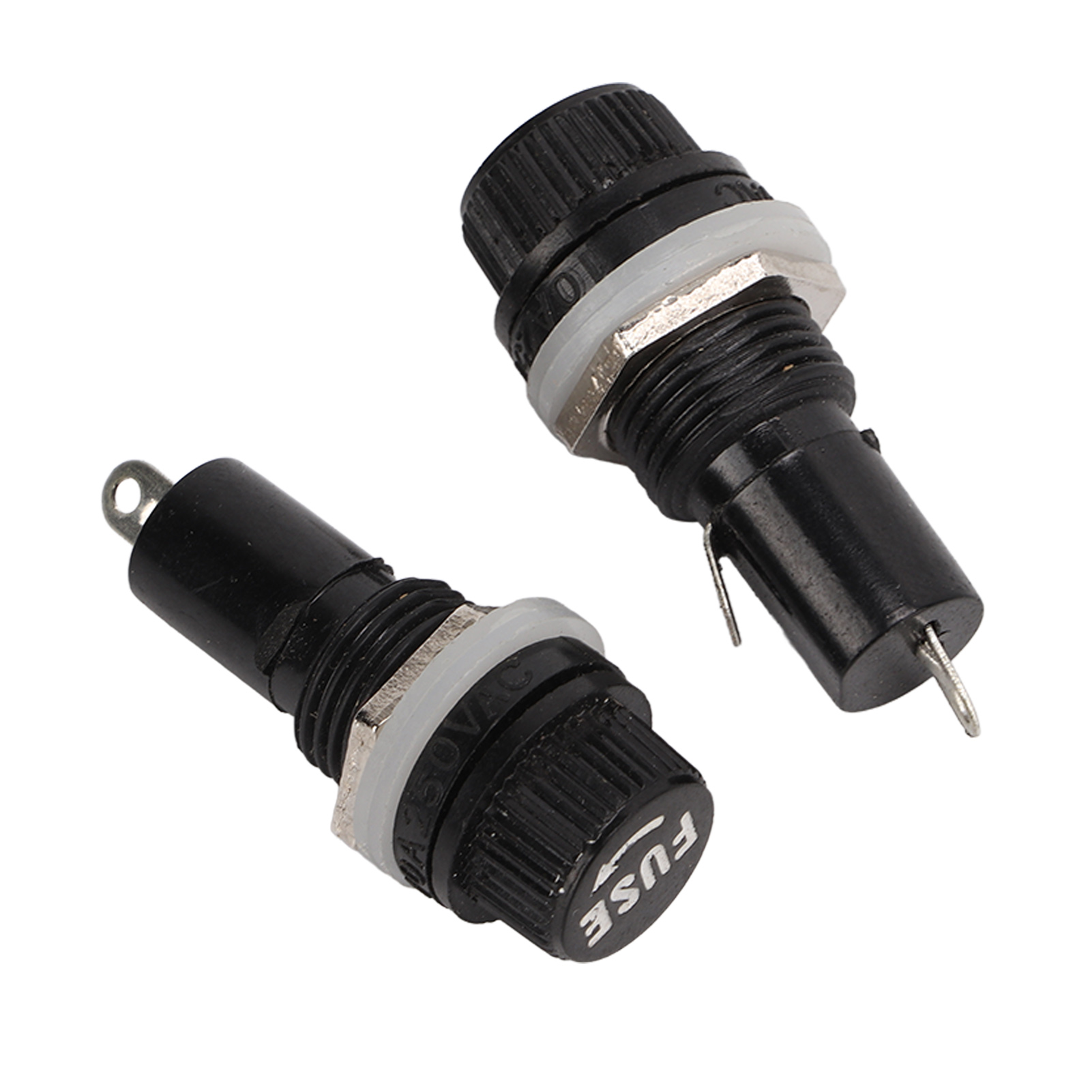 100 Stück 5x20mm Sicherungshalter 10a 250v Schaltschrank-sicherungshalter Für Elektronische Geräte Und Schweißmaschinen