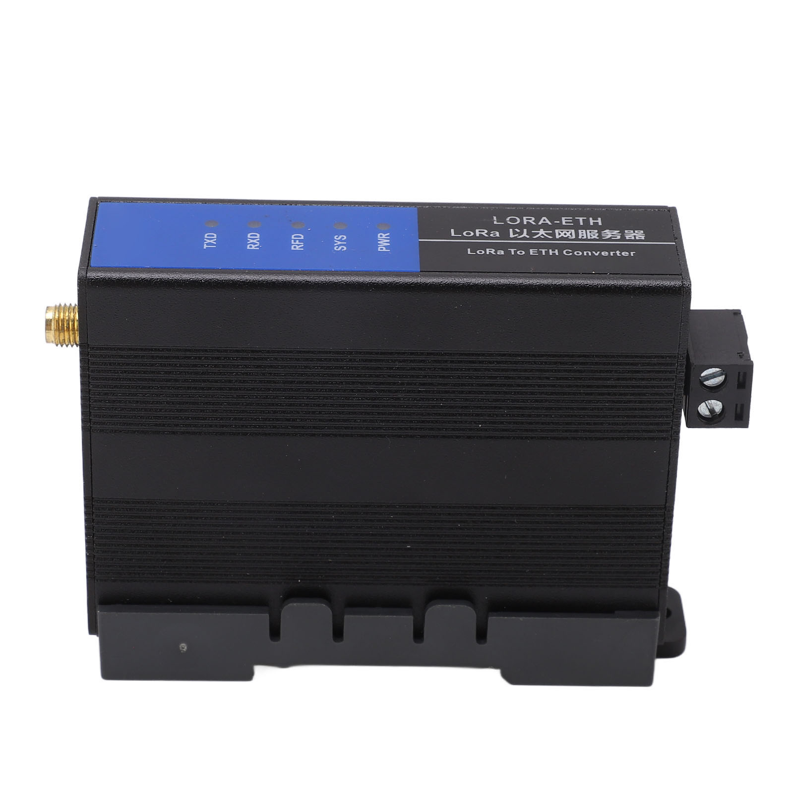 Ethernet-zu-lora-funktransparentes Übertragungsmodul Mit Antenne, Serieller Datenübertragungskonverter, 3-meter-antenne