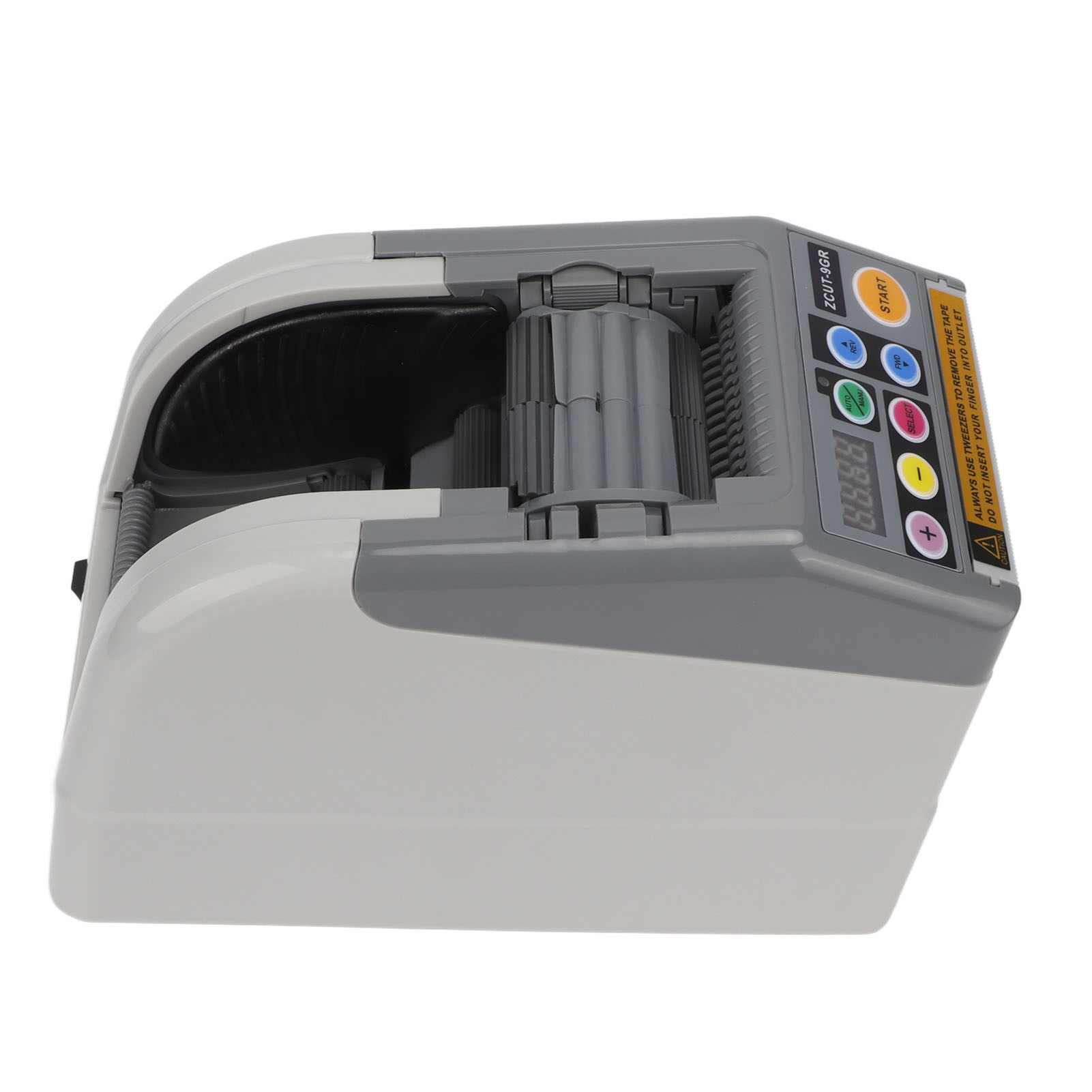Jaxuda Automatischer Klebebandabroller, Elektrisch, Intelligentes Design, Max. 999 Mm Schnittlänge, Klebstoffschneider, Eu-stecker, 220 V