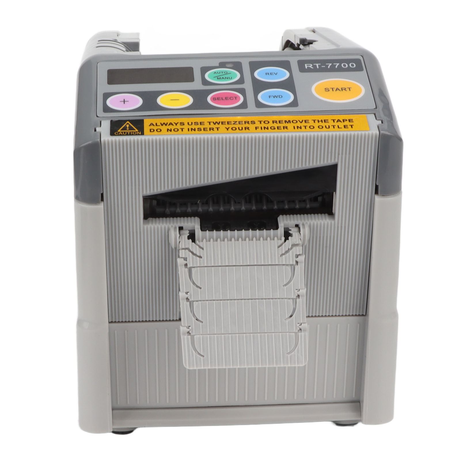 Jaxuda Automatische Klebebandschneidemaschine, Doppelinduktion, 6-stufiger Umlaufbandabroller, Eu-stecker 220 V