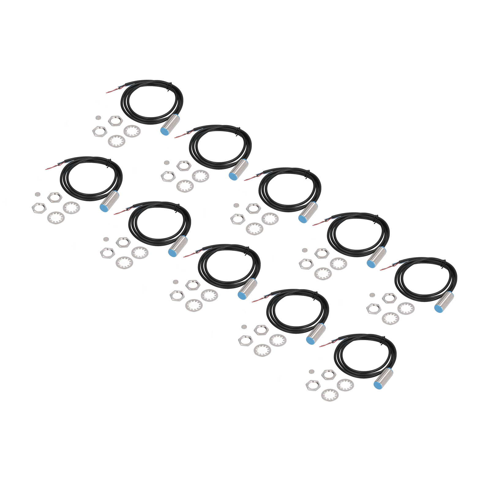 10 Sets Näherungsschalter-sensor Npn No Magnetische Induktionssensoren Mit Mutter Und Dichtung Njk 5003c