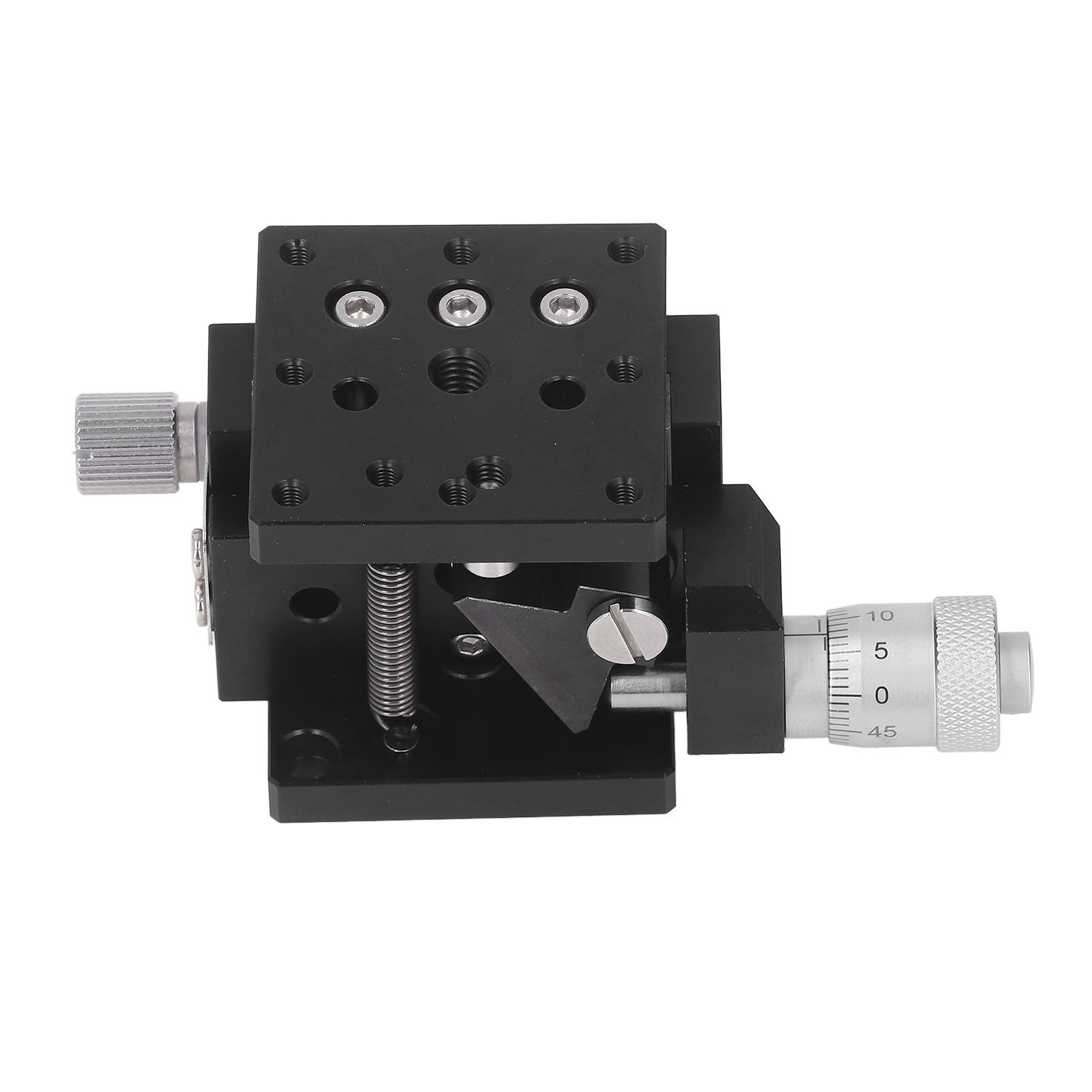 Z-linear-schlitten Mit Hoher Genauigkeit, Manueller Kreuzrollen-schiebetisch, Mikrometerknopf-typ 40x40mm