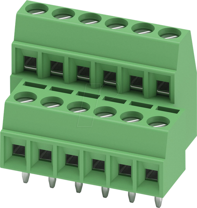 MKKDS 1 6 3,5 - Leiterplattenklemmenblock, 12 polig, RM: 3,5 mm, 0,14 - 1,5 mm²