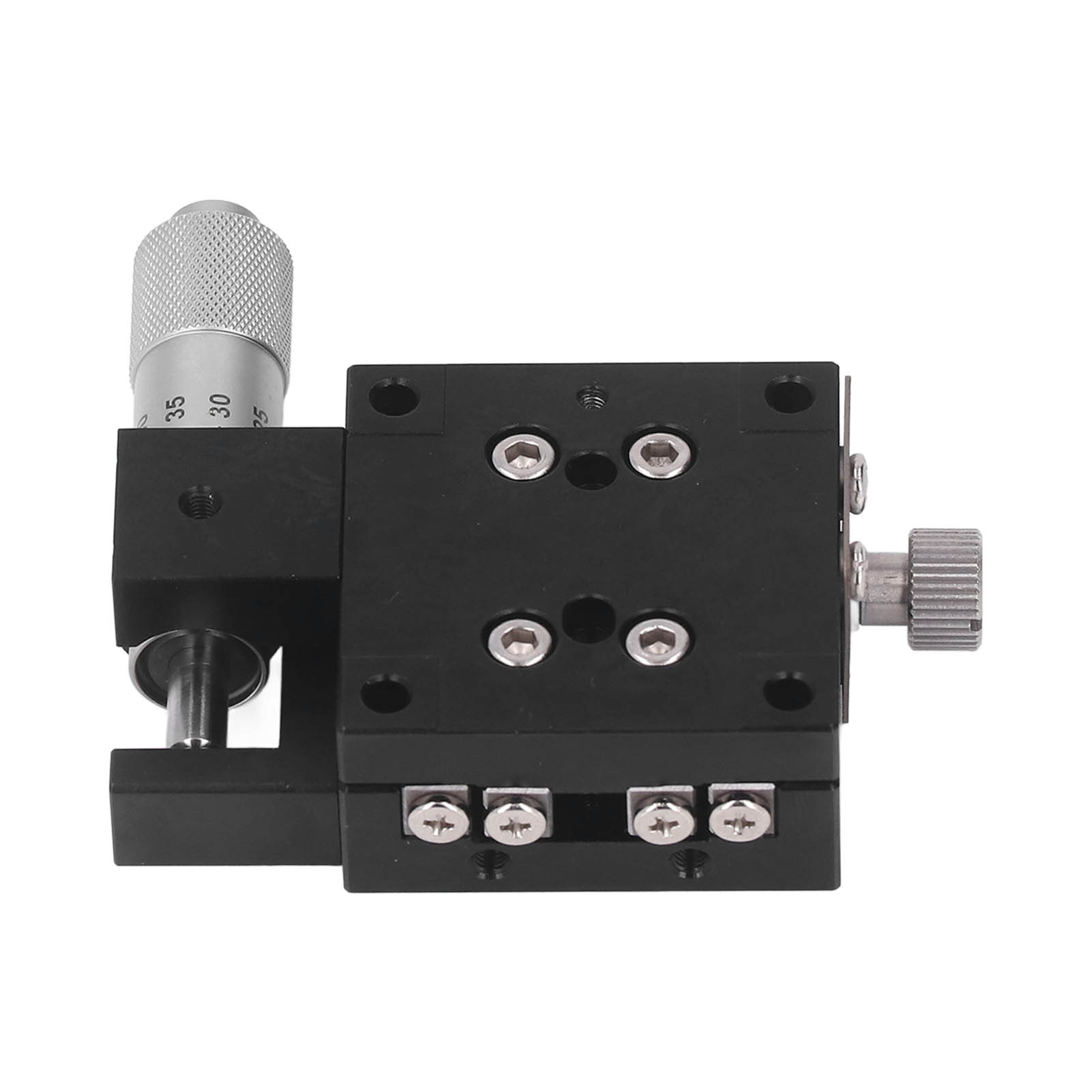 Lineartisch, X-achsen, 40 X 40 Mm, Mikrometer, Manuelle Verstellung, Plattform, Gleitkabel