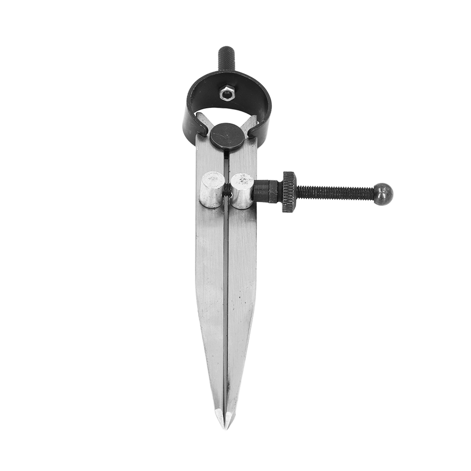 Verstellbarer Flügelzirkel Mit Federmutter Zum Anreißen Und Markieren Von Leder, 125 Mm