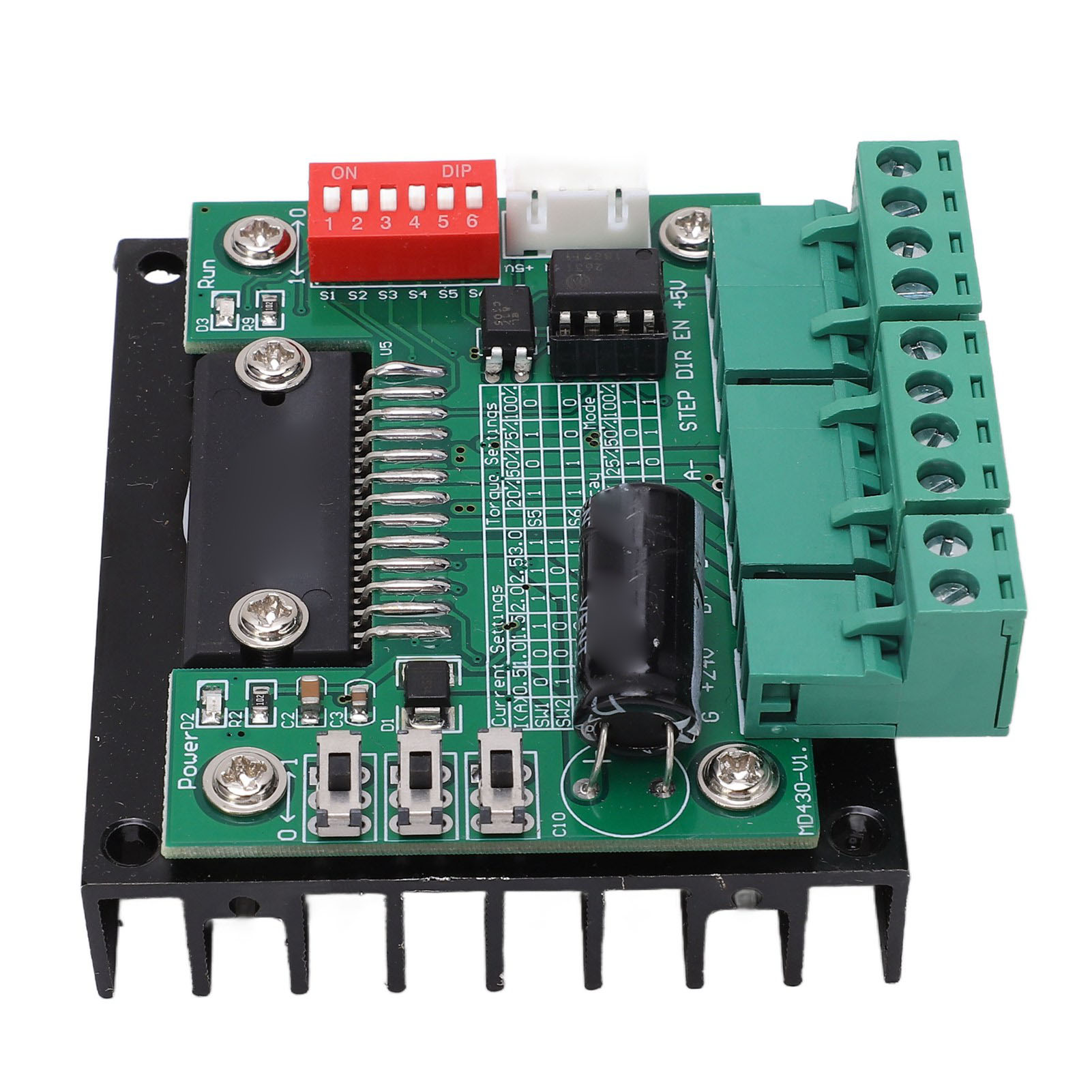 Schrittmotortreiber-controller, Einzelachsen, Tb6560-treiberplatine Md430 Für Nema 17-23-schrittmotoren