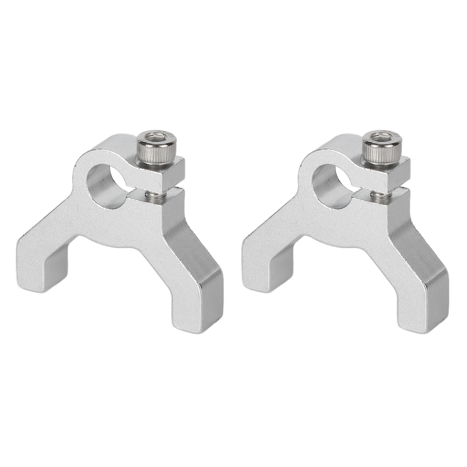 2 Stück Klemmhalterung, Einseitig, Doppelpfosten, Aluminiumrohr-klemmnabe Für Diy-roboter 3400-0032-0008