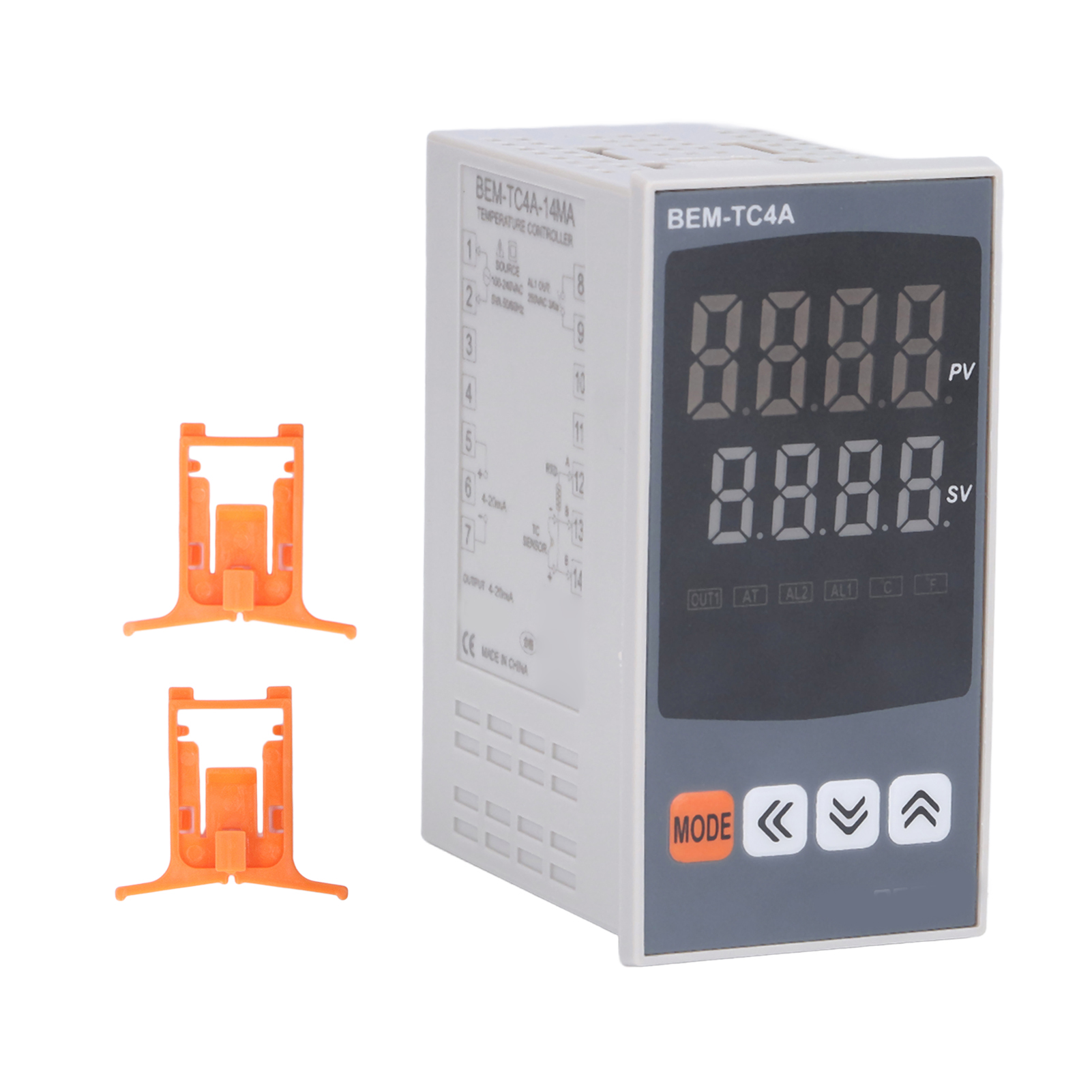Berm Led-display Intelligenter Temperaturregler Mit Pid-regelung, Dual-ausgang-thermostat 100–240 V Ac