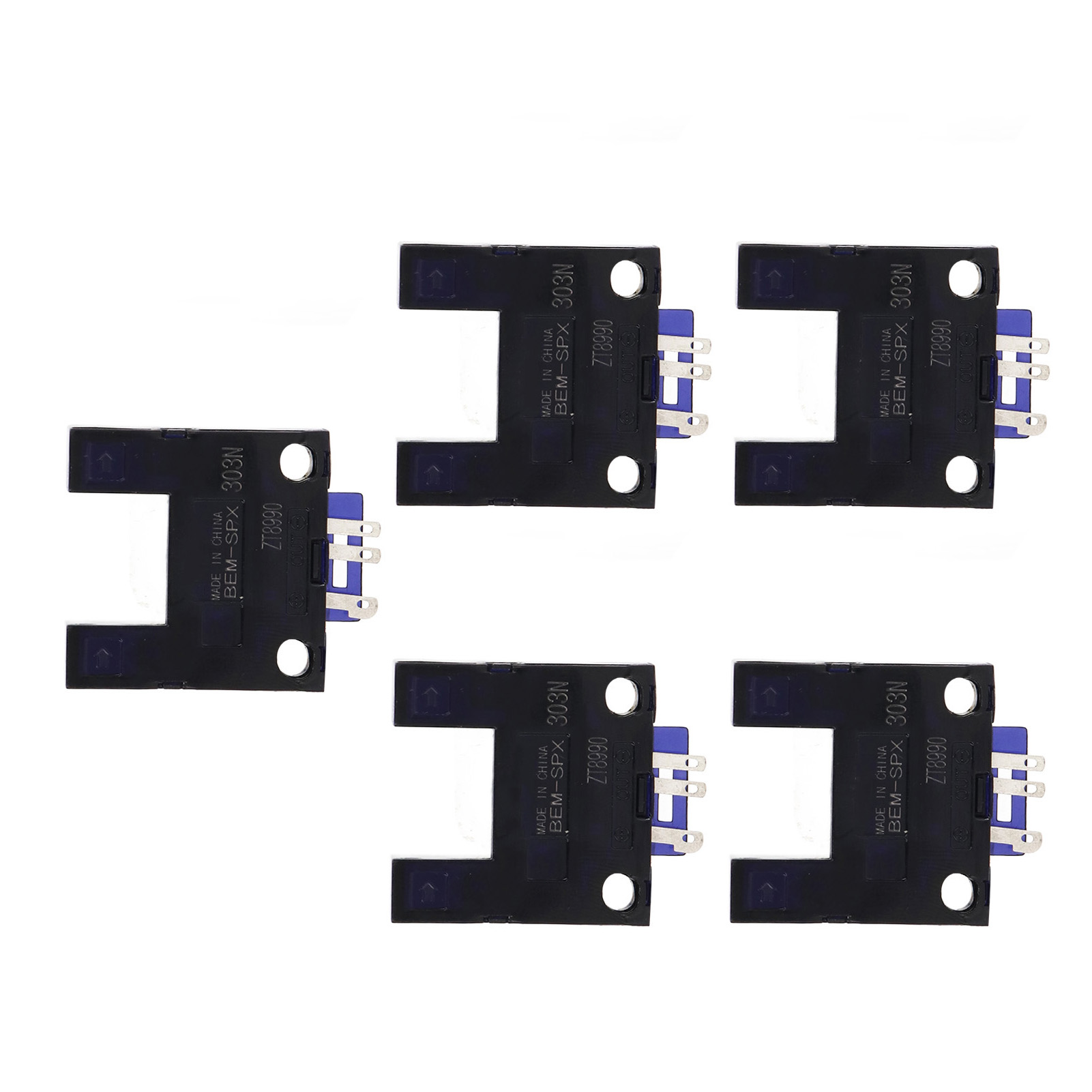 Stück Berm Fotoelektrischer Geschwindigkeitsbegrenzer Induktions-u-nut Bem Spx303n Dc5–24v