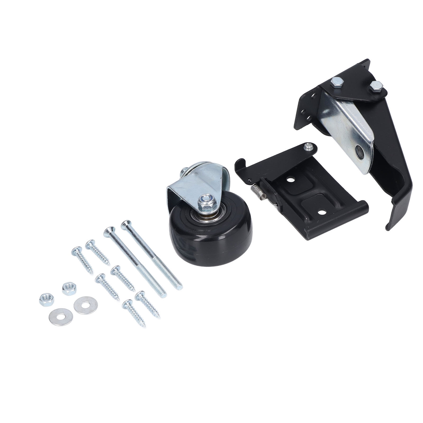 Schwenkbare Polypropylen-rollen, 360° Drehbar, Geräuscharm, Mit Montageplatte Für Möbel, 65 Mm