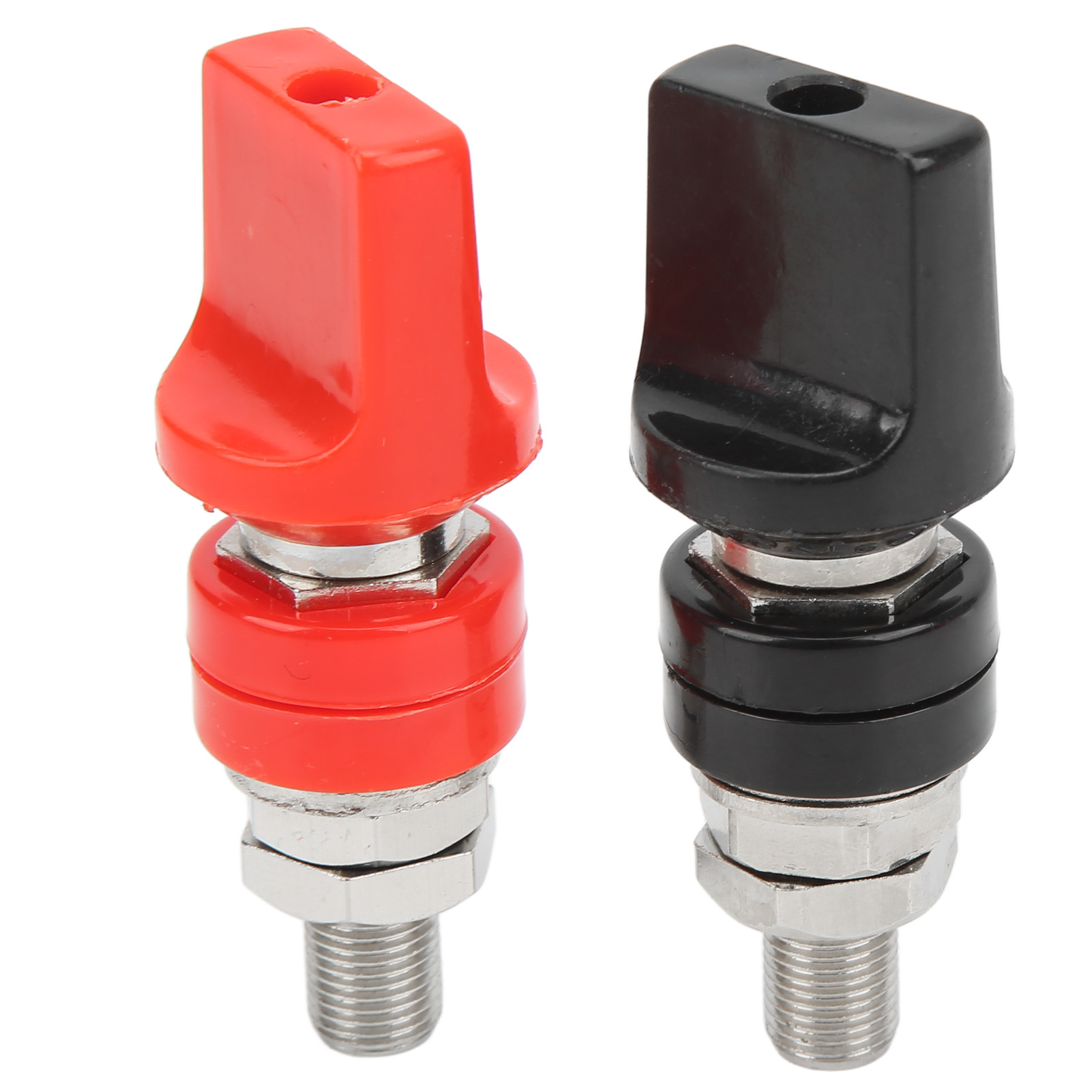 4-mm-messing-anschlussklemme Mit M10-gewinde, Hochstrom-verbindungsklemme Und Flachkappe