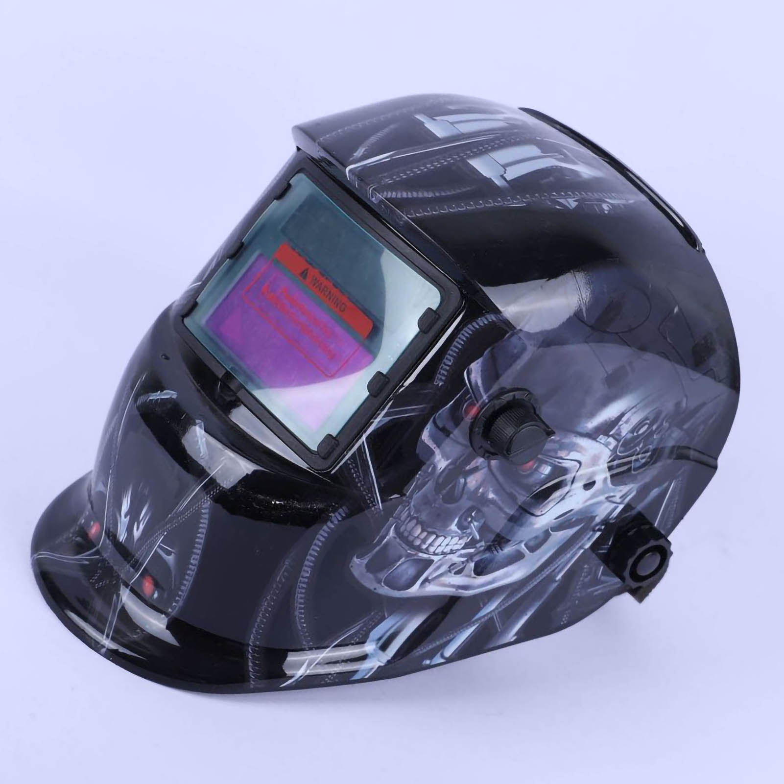Klappbarer Schweißhelm Mit Lcd-display, Automatischer Abdunkelung, Klappmechanismus, Frontschutz, Isolierter Haube Typ 2