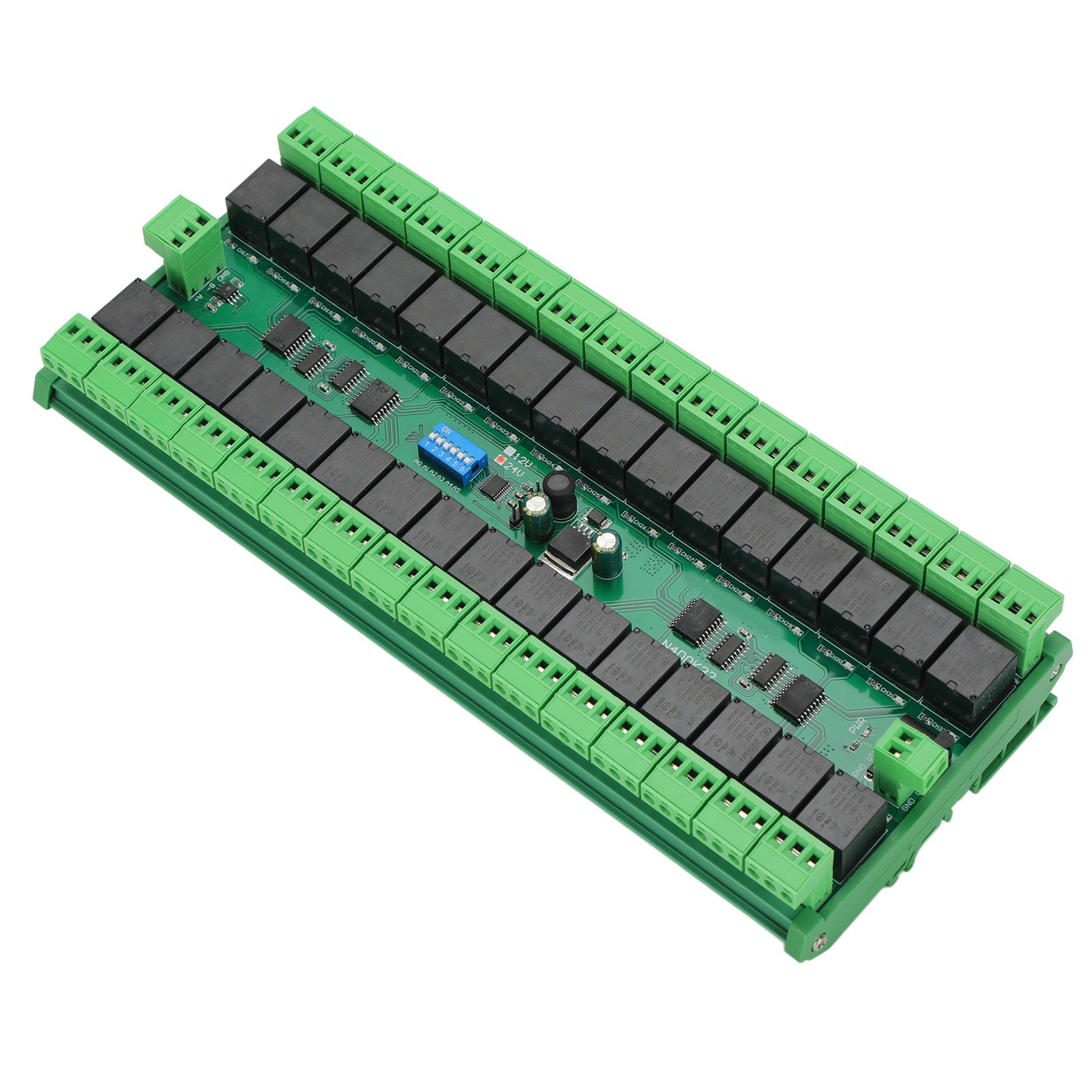 Erweiterungsplatine Relaismodul 32 Kanäle Rs485 Fernsteuerung Sps-controller Din-schienen-24v