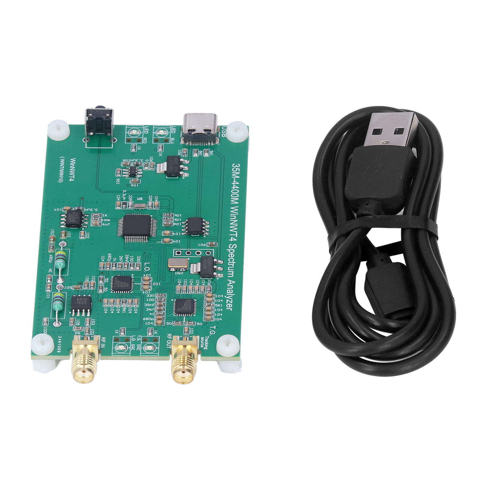 Spektrumanalysatormodul 35‐4400m Usb-netzwerksignalanalyse Mit Trackingquelle