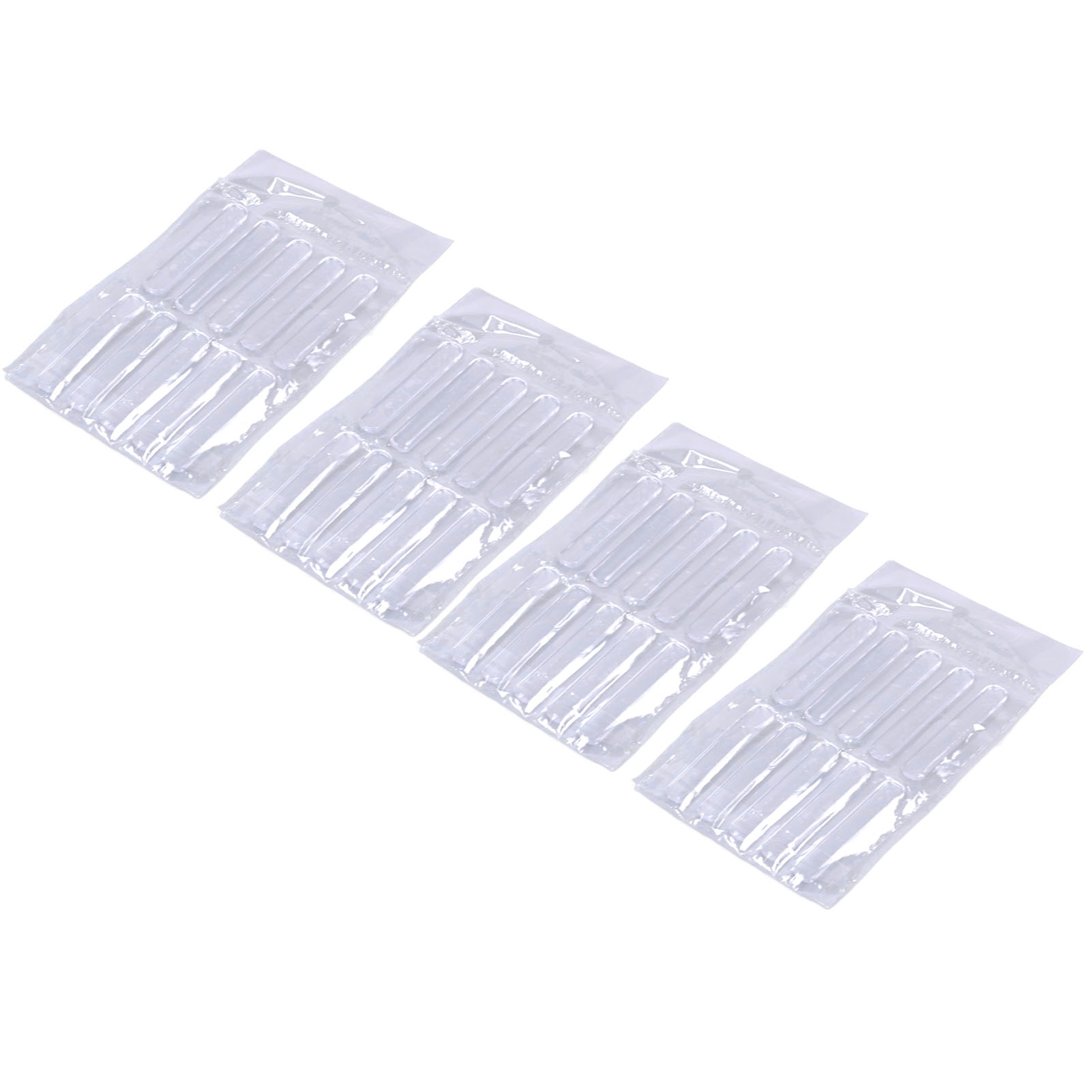 40 Stück Schranktürpuffer, Selbstklebend, Wasserdicht, Transparent, Pu-stopper, Wandschutz