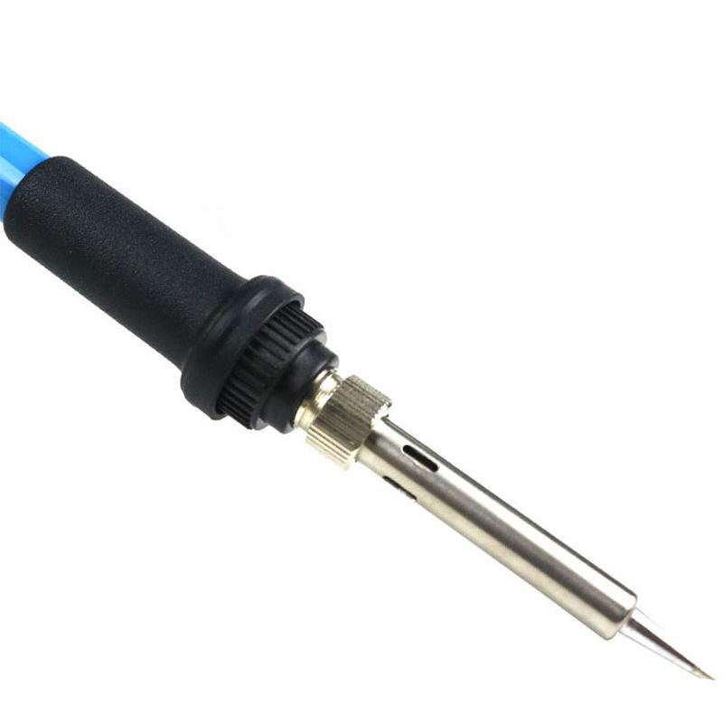 Lötkolben-set 60w Elektrisches Lötkolben-set Einstellbare Temperatur Von 200 Bis 450℃ Europäischer Standard