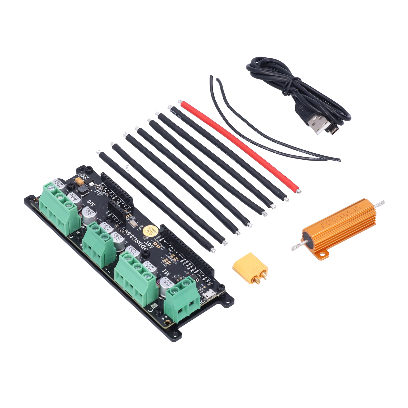 Motorsteuerungsmodul Dual-drive-controller-platine Bürstenloser Foc Bldc Odesc3.6 Basierend Auf Odrive