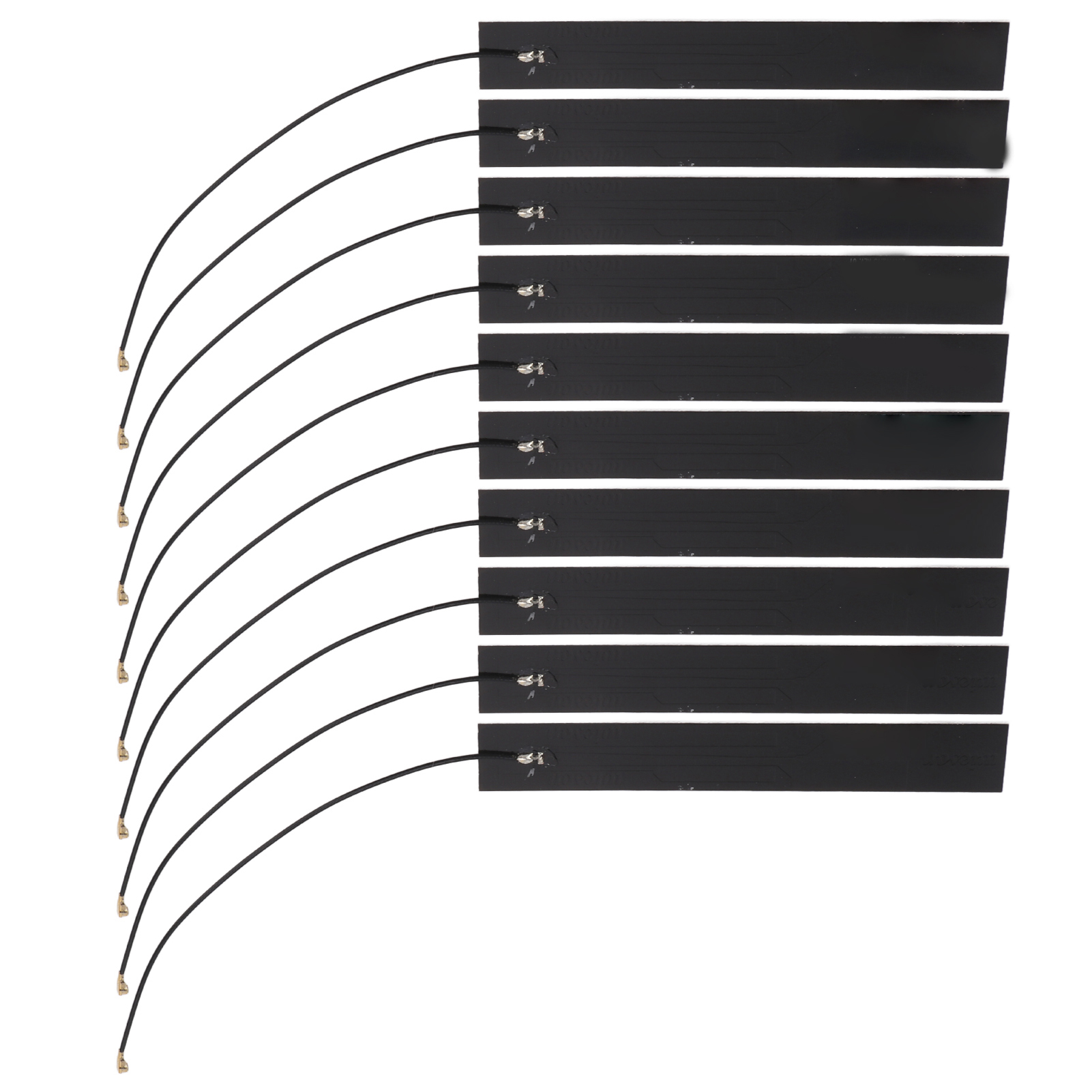 10 Stück Antennen, Stabile Übertragung, Große Reichweite, Ipex-schnittstelle, Hohe Oxidationsbeständigkeit, Interne Antenne