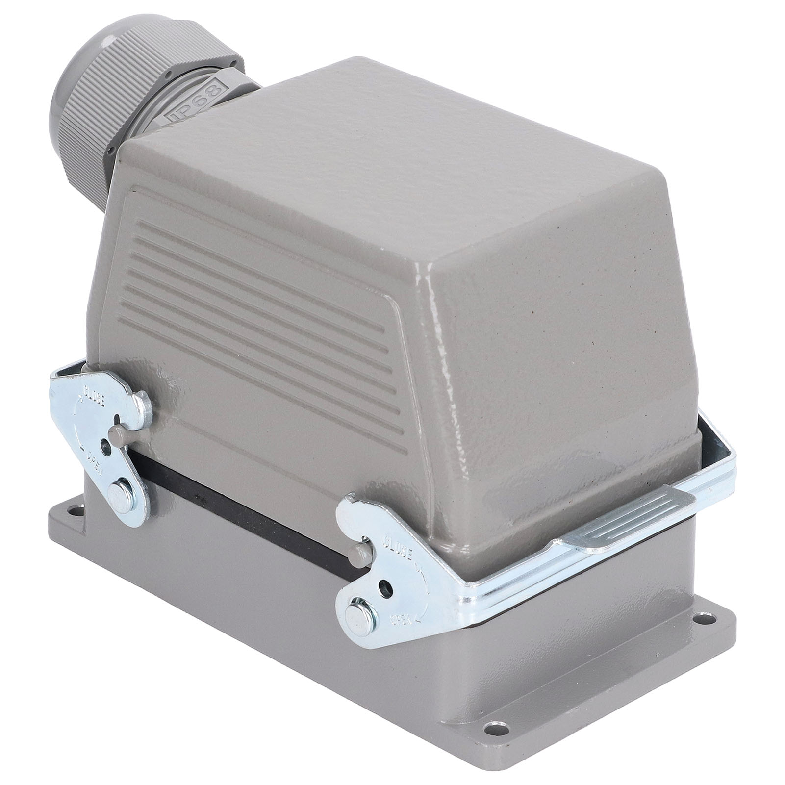 Rechteckiger Hochleistungsstecker Aus Aluminiumgusslegierung, Wasserdicht, Gestanzt, 16 A, 500 V